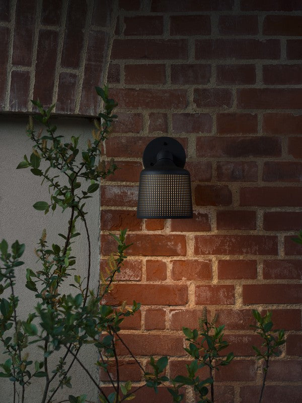 Outdoor wall lamp 551 black metal