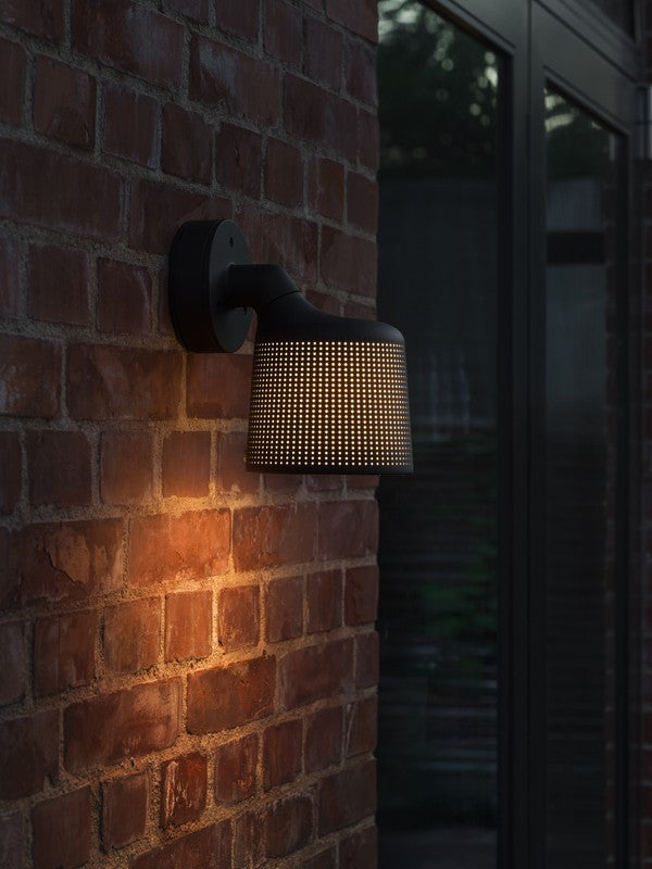Outdoor wall lamp 551 black metal
