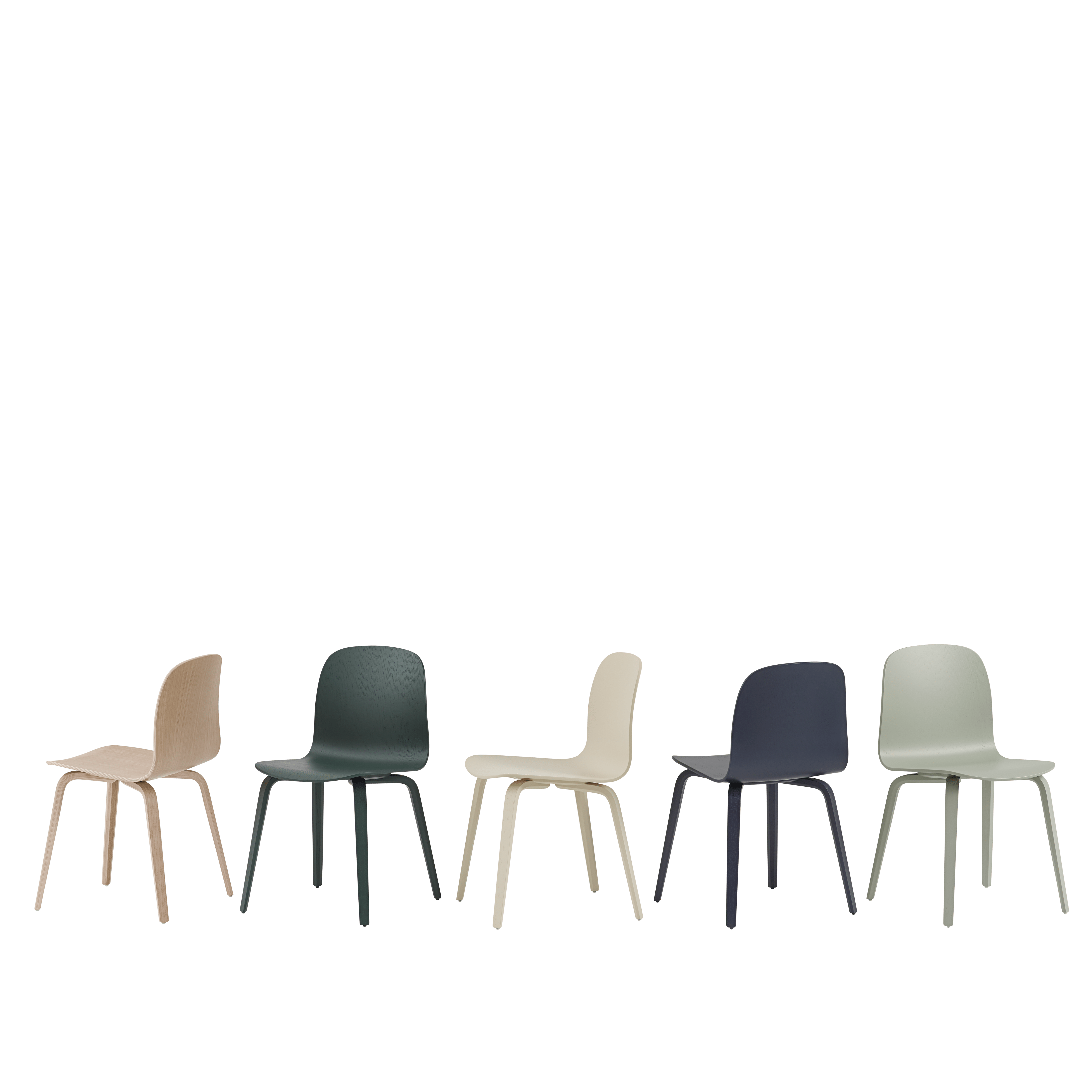 VISU Chair in Navy Blue