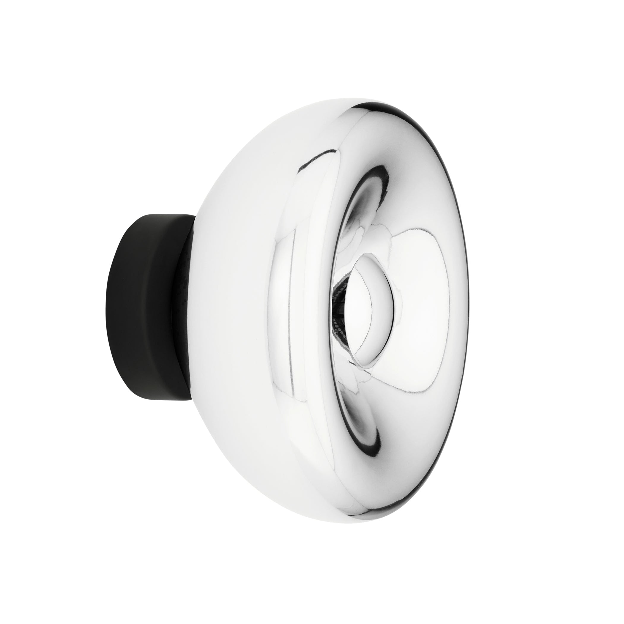 Stříbrná nástěnná lampa VOID
