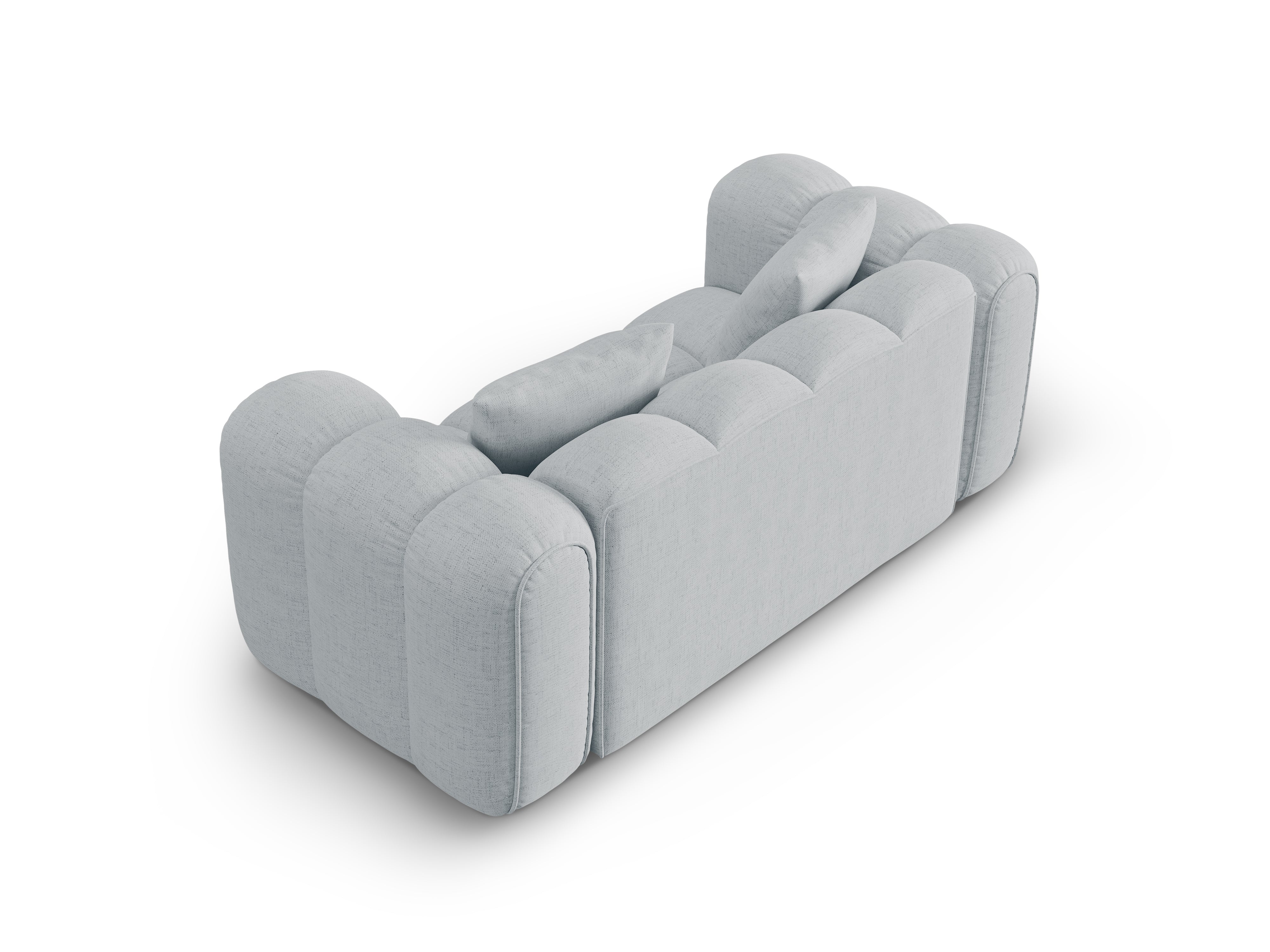 Sofa pro 2 osoby ASTRO světle šedý šenil