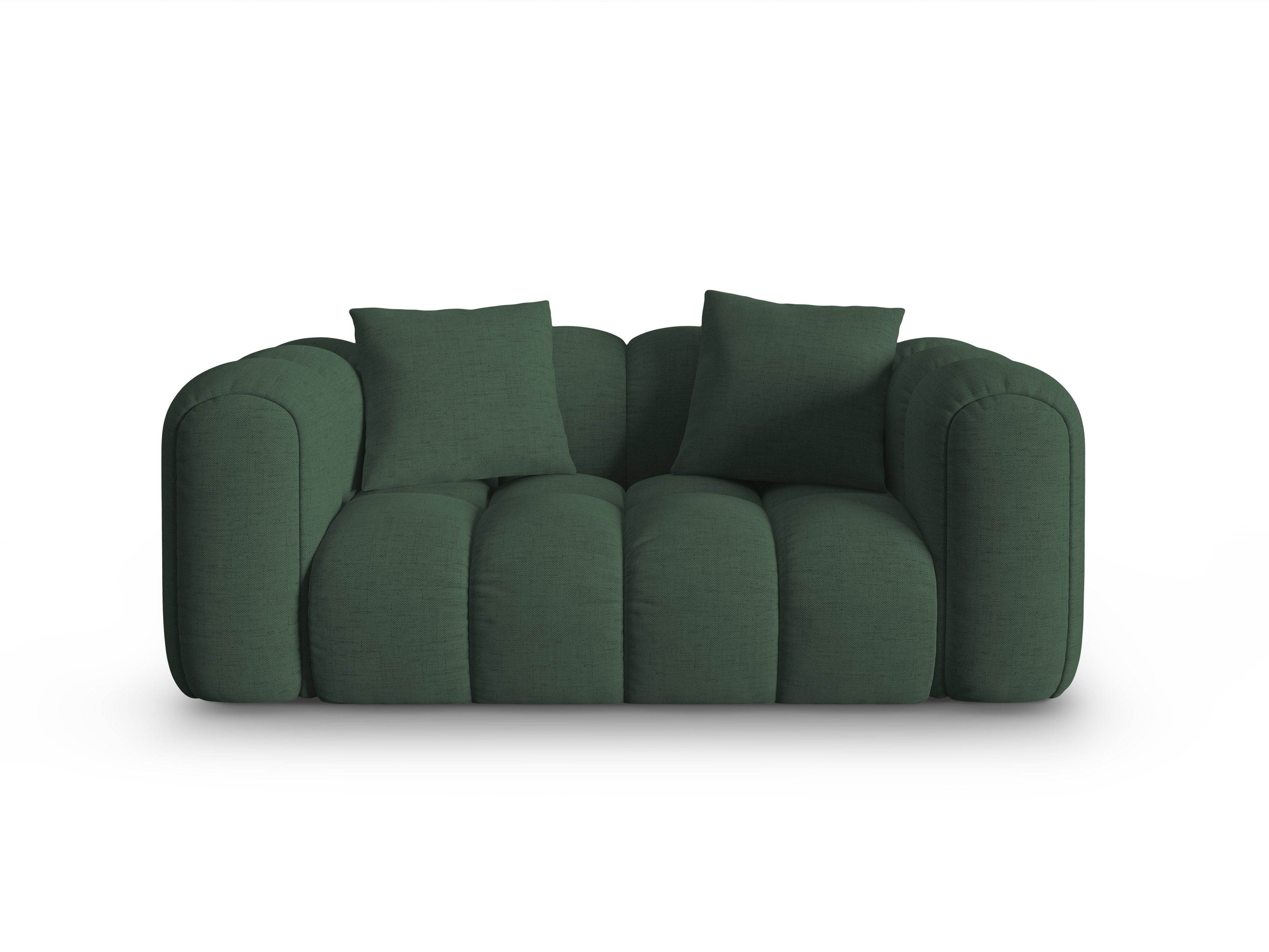 Sofa pro 2 osoby ASTRO mořská zelená šenil
