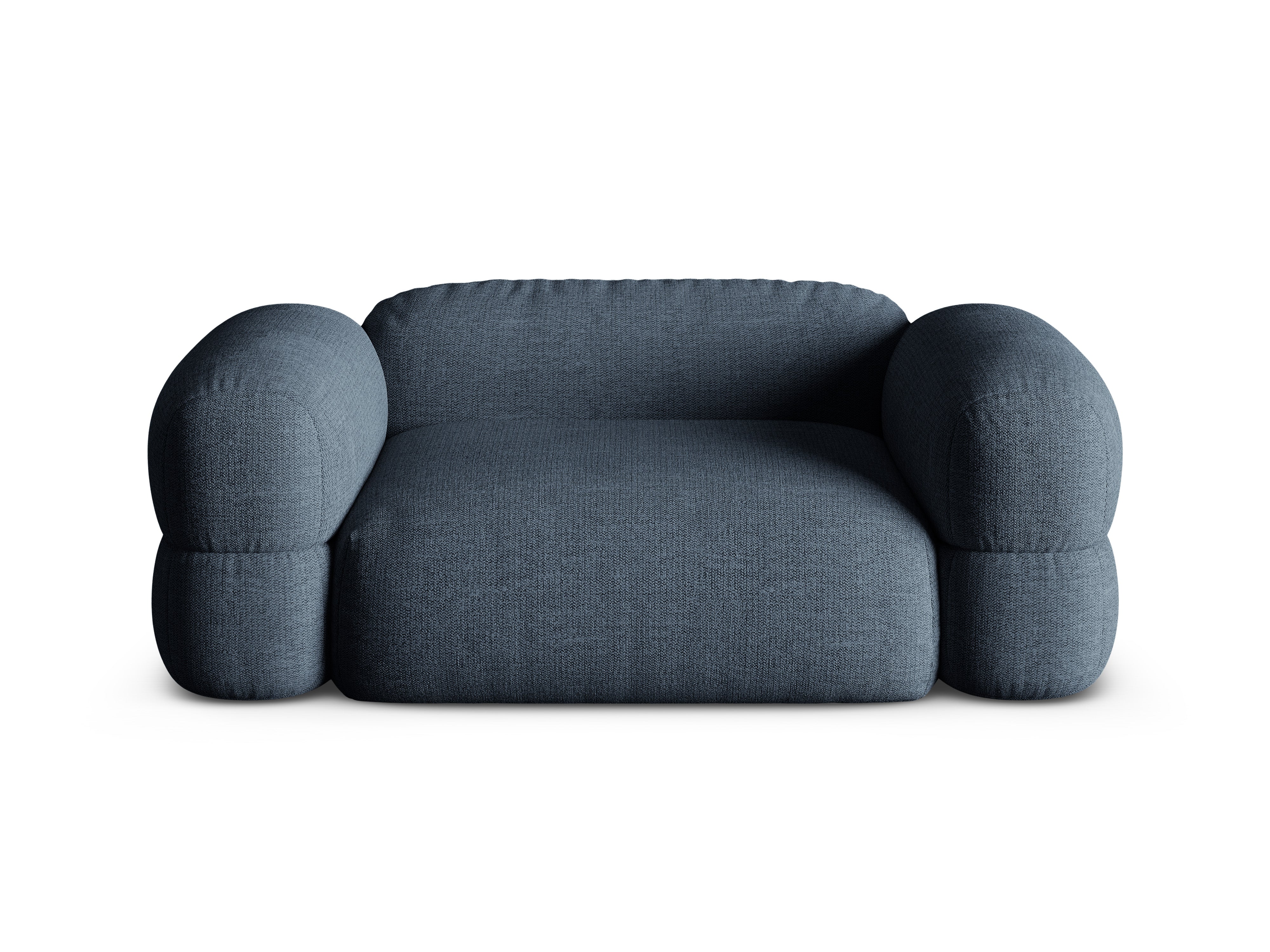 Sofa pro 2 osoby ROGER tmavě modrý šenil