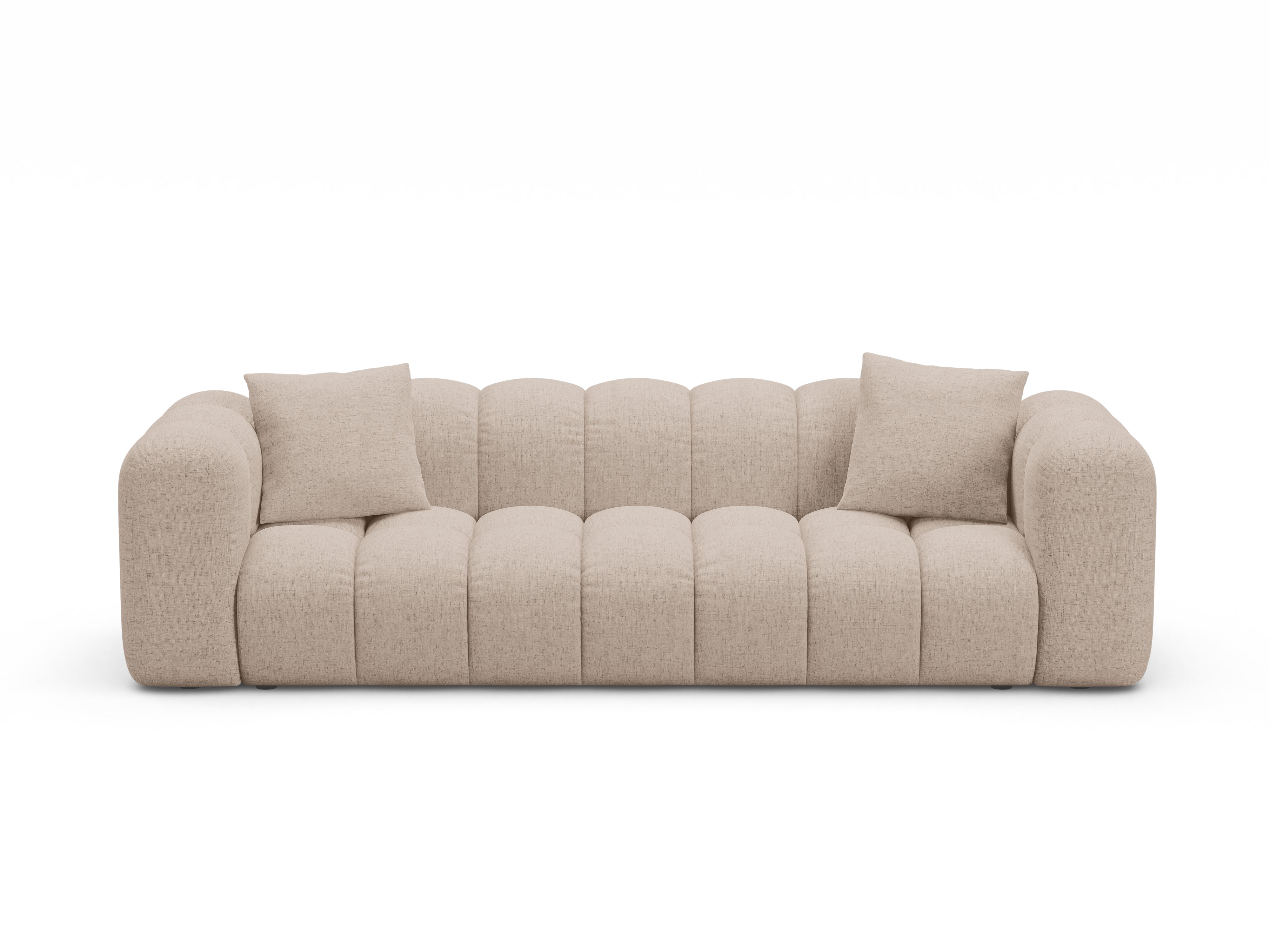 ASTRO cappuccino chenille sofa with sleeping function