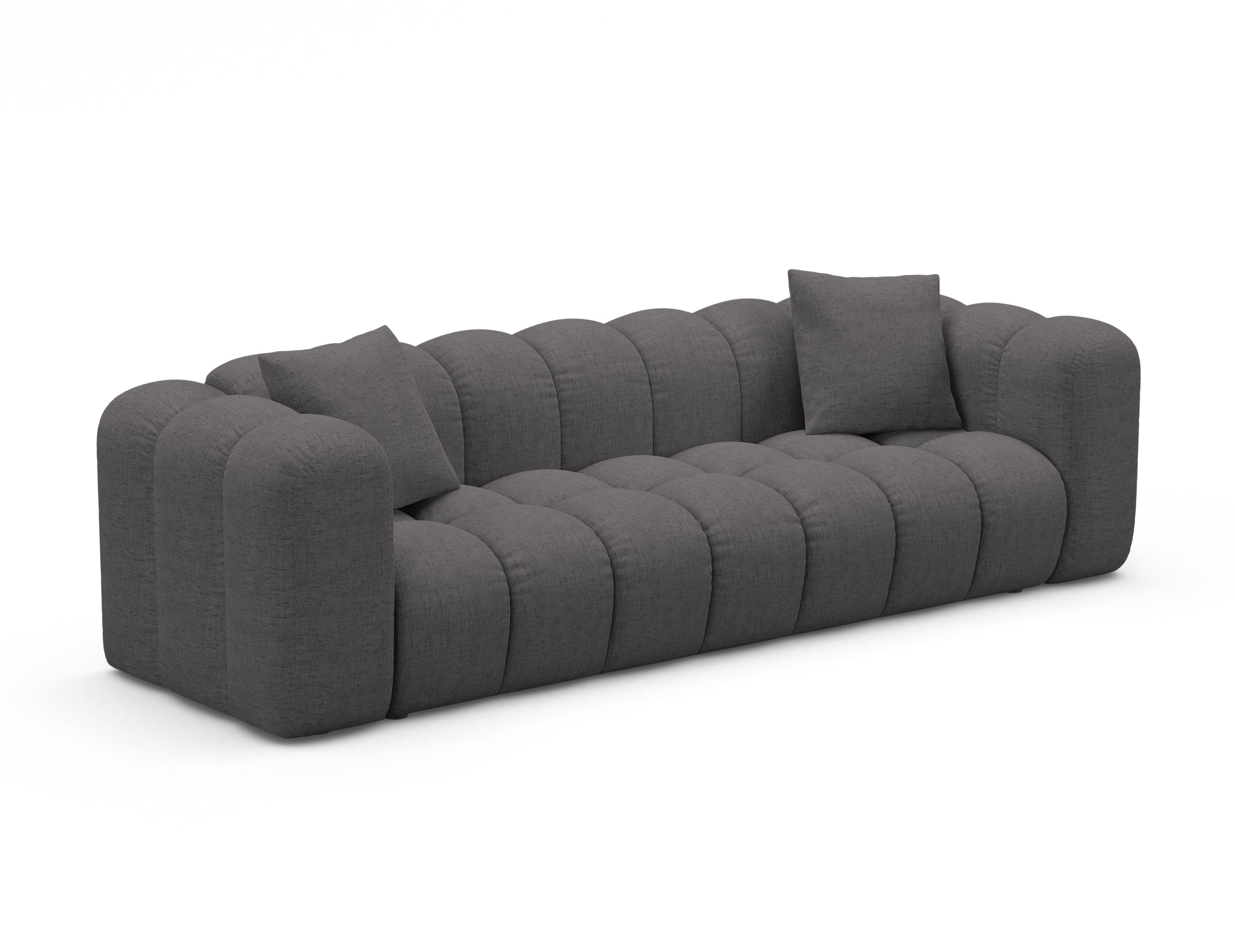 Sofa s funkcí spaní ASTRO šedý šenil