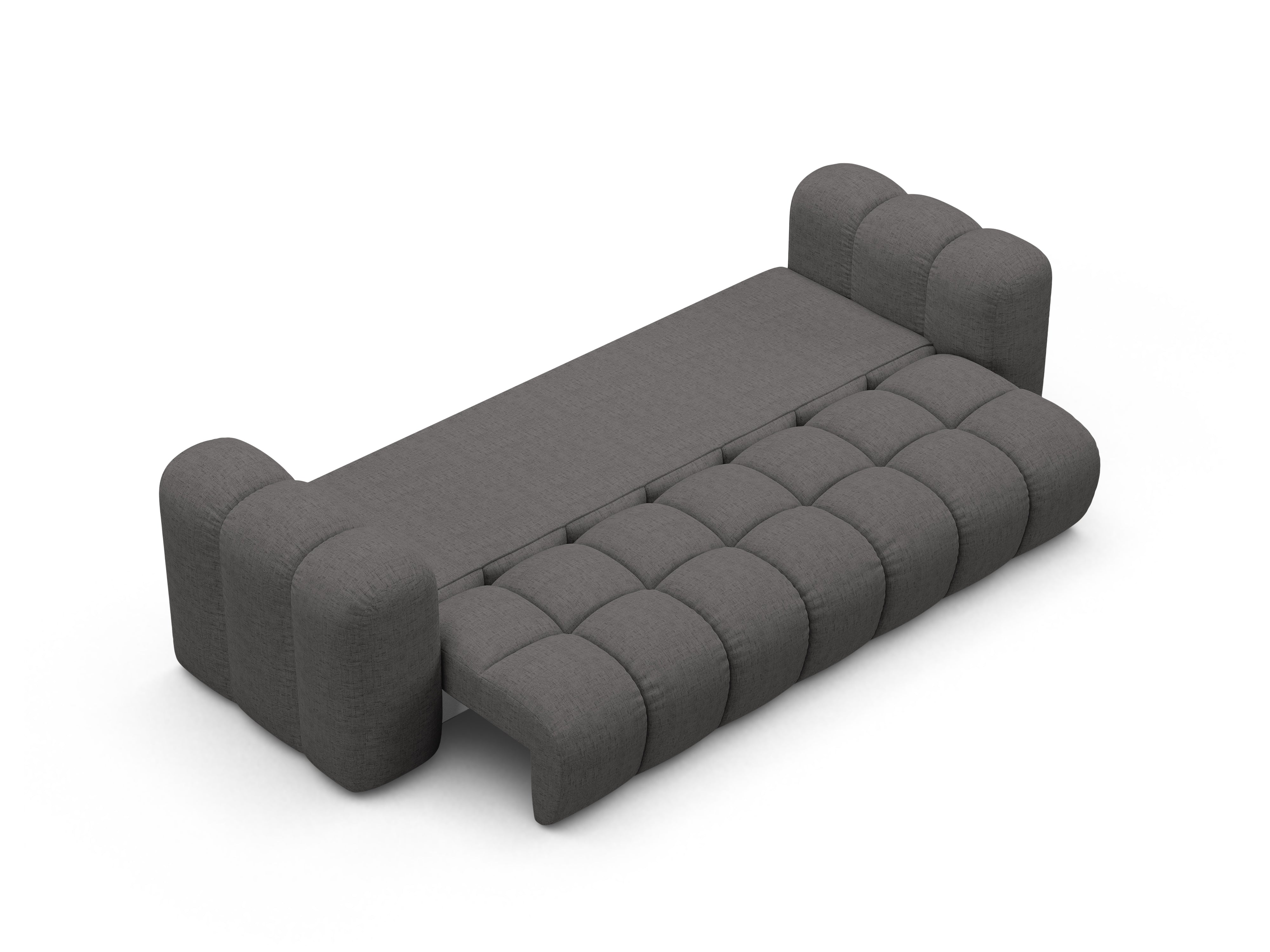 Sofa s funkcí spaní ASTRO šedý šenil