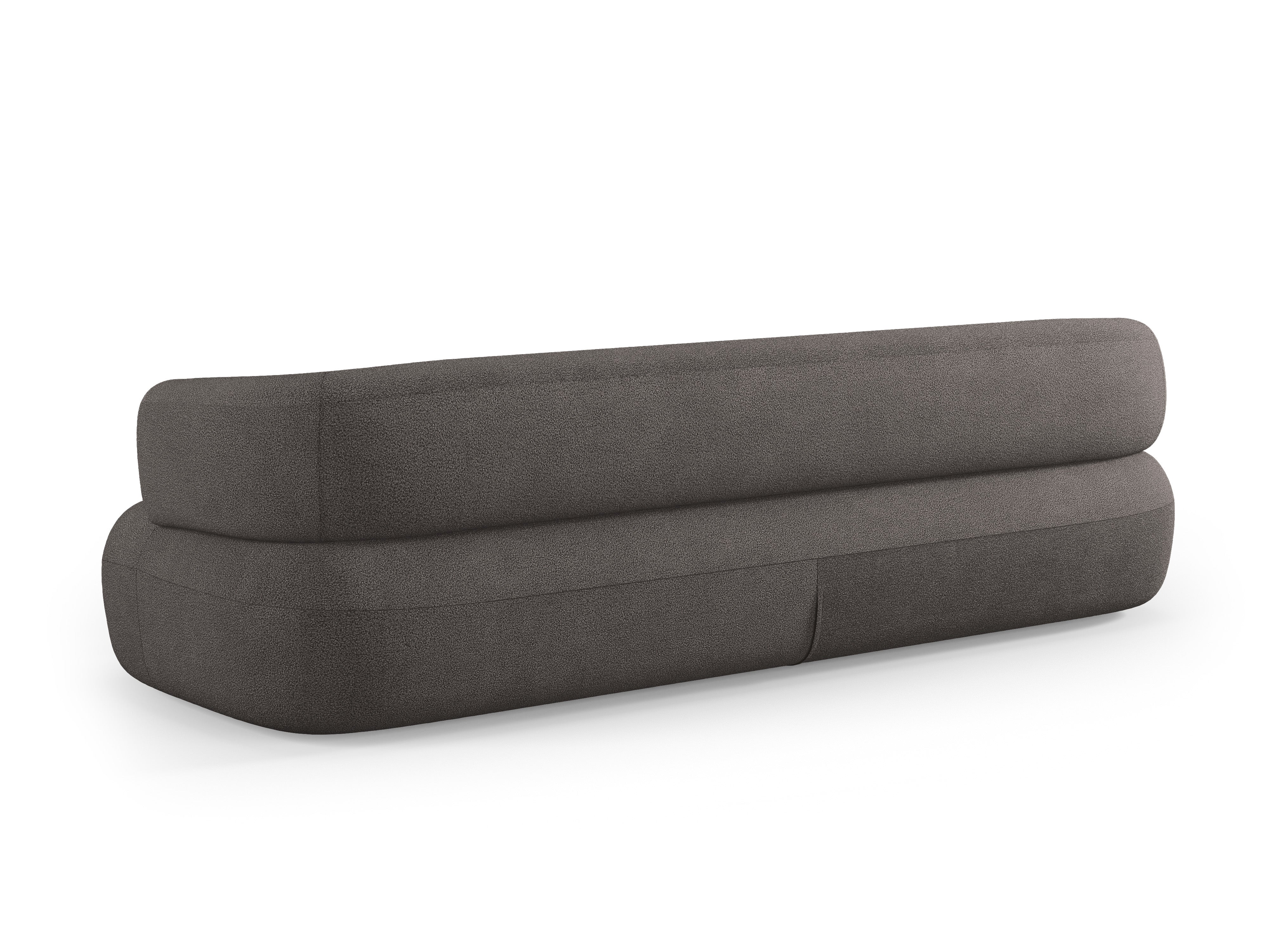 Sofa pro 3,5 osoby ALDRIN šedý boucle
