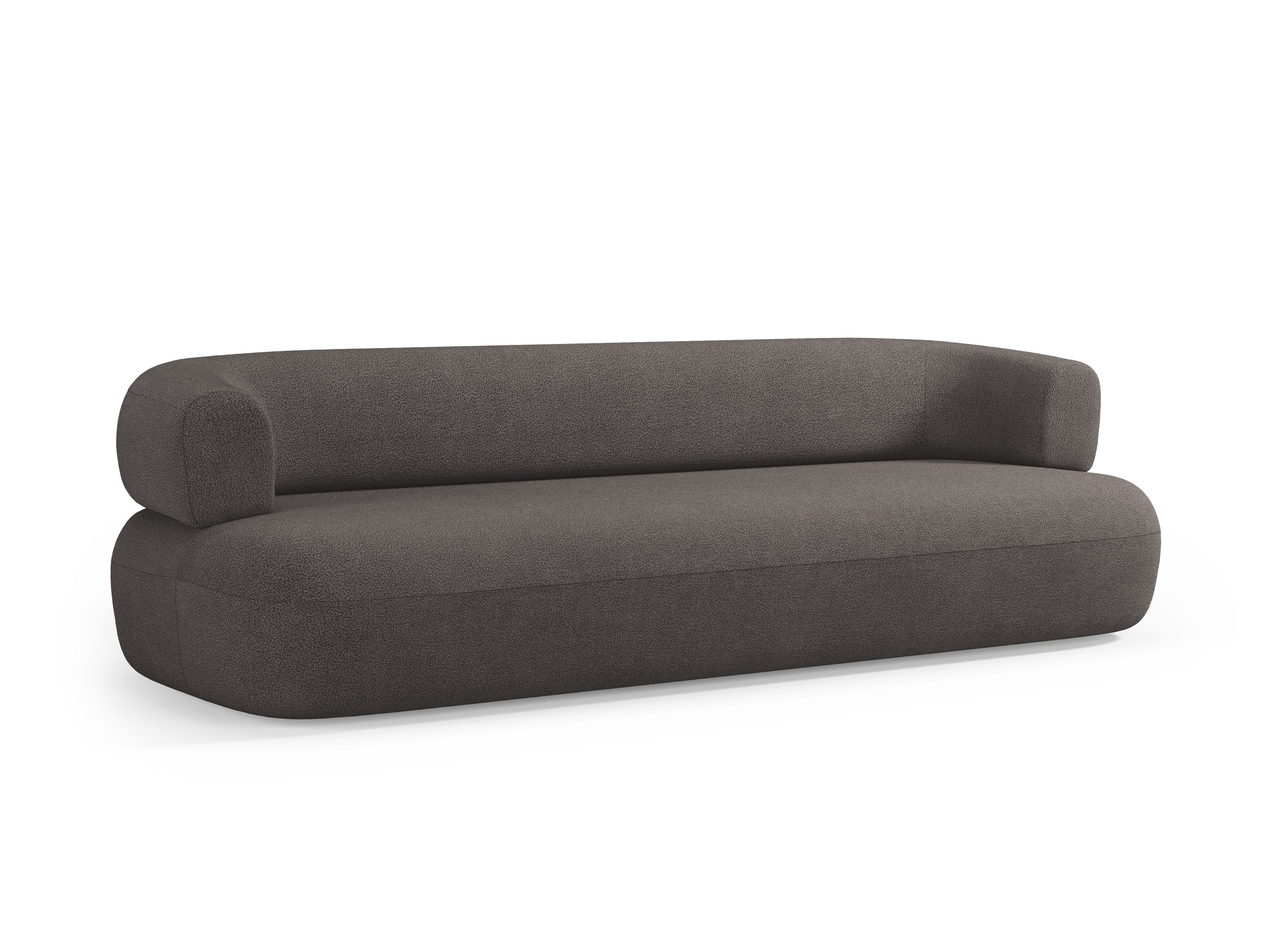Sofa pro 3,5 osoby ALDRIN šedý boucle