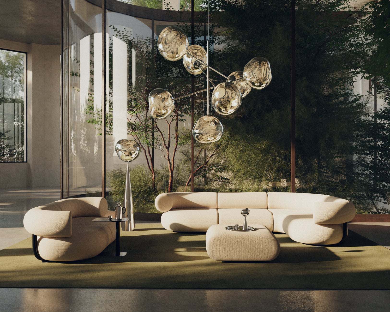 Pohovka 3-modulová FAT čalouněná