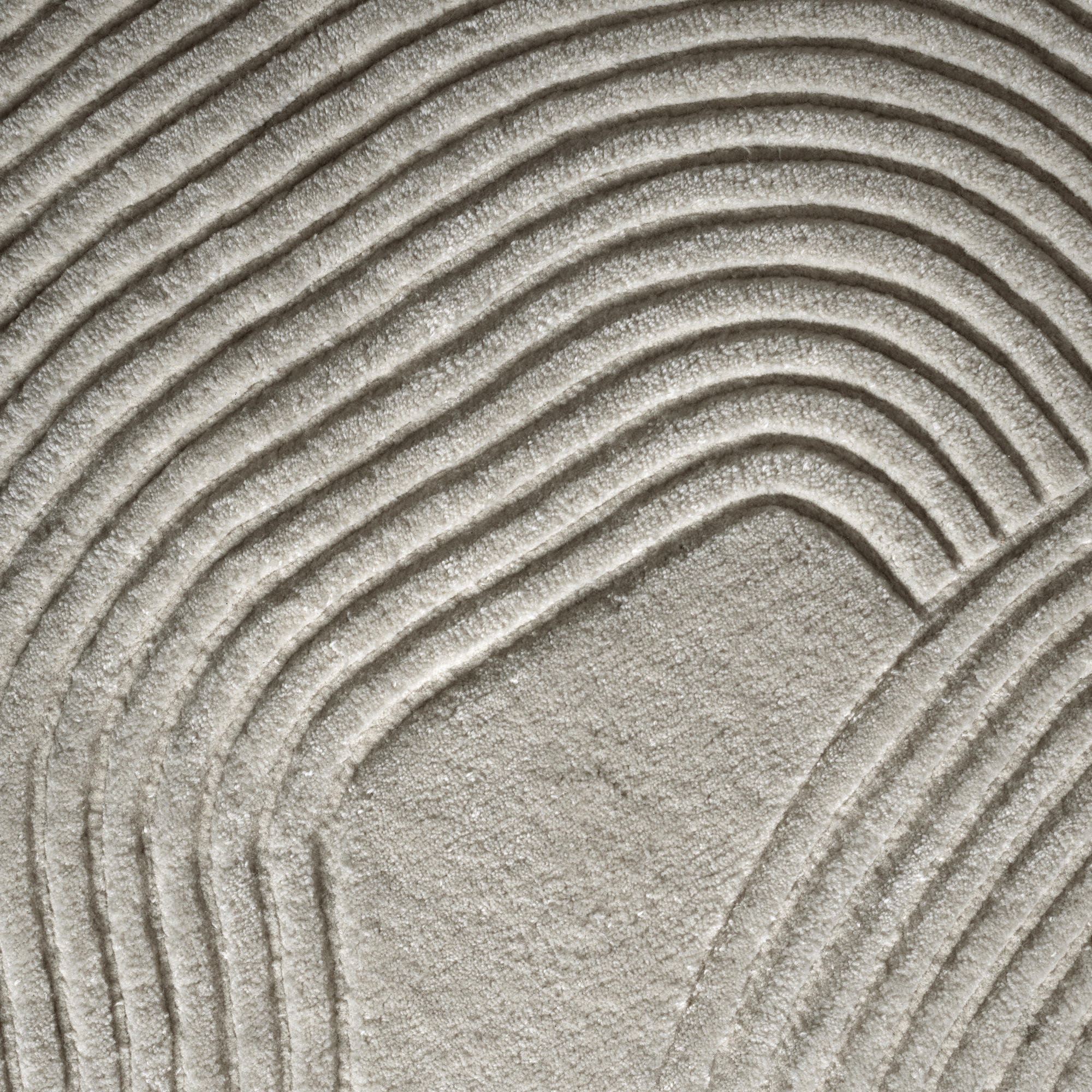 Oválný koberec ZEN SHAPED šedý