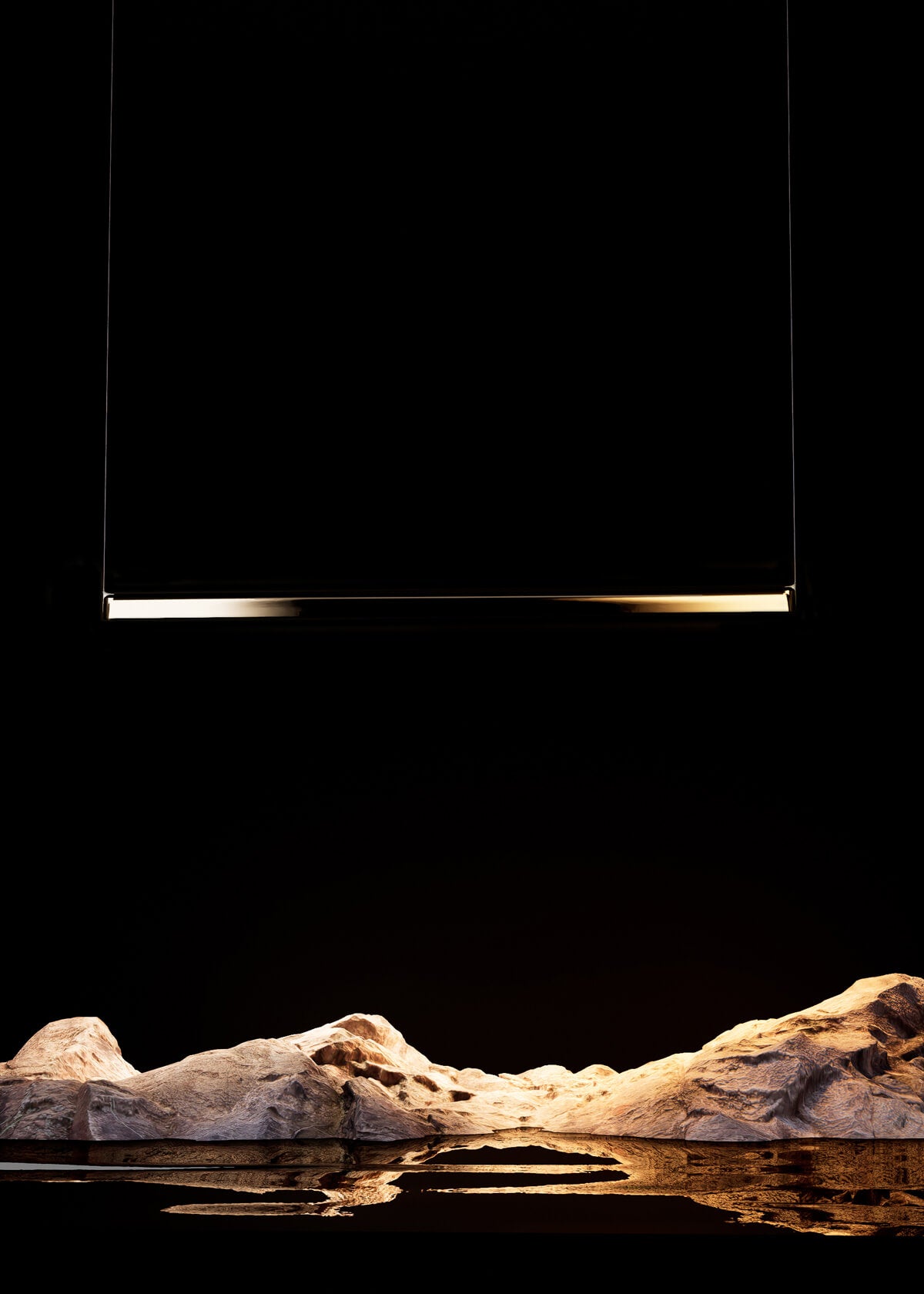 Závěsné svítidlo BLADE ocel