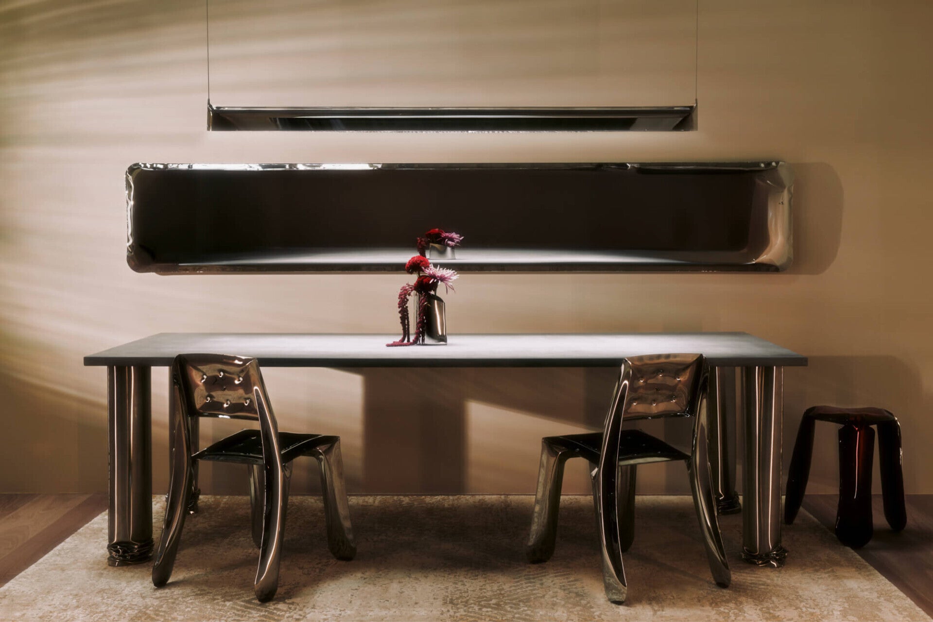 Závěsné svítidlo BLADE ocel