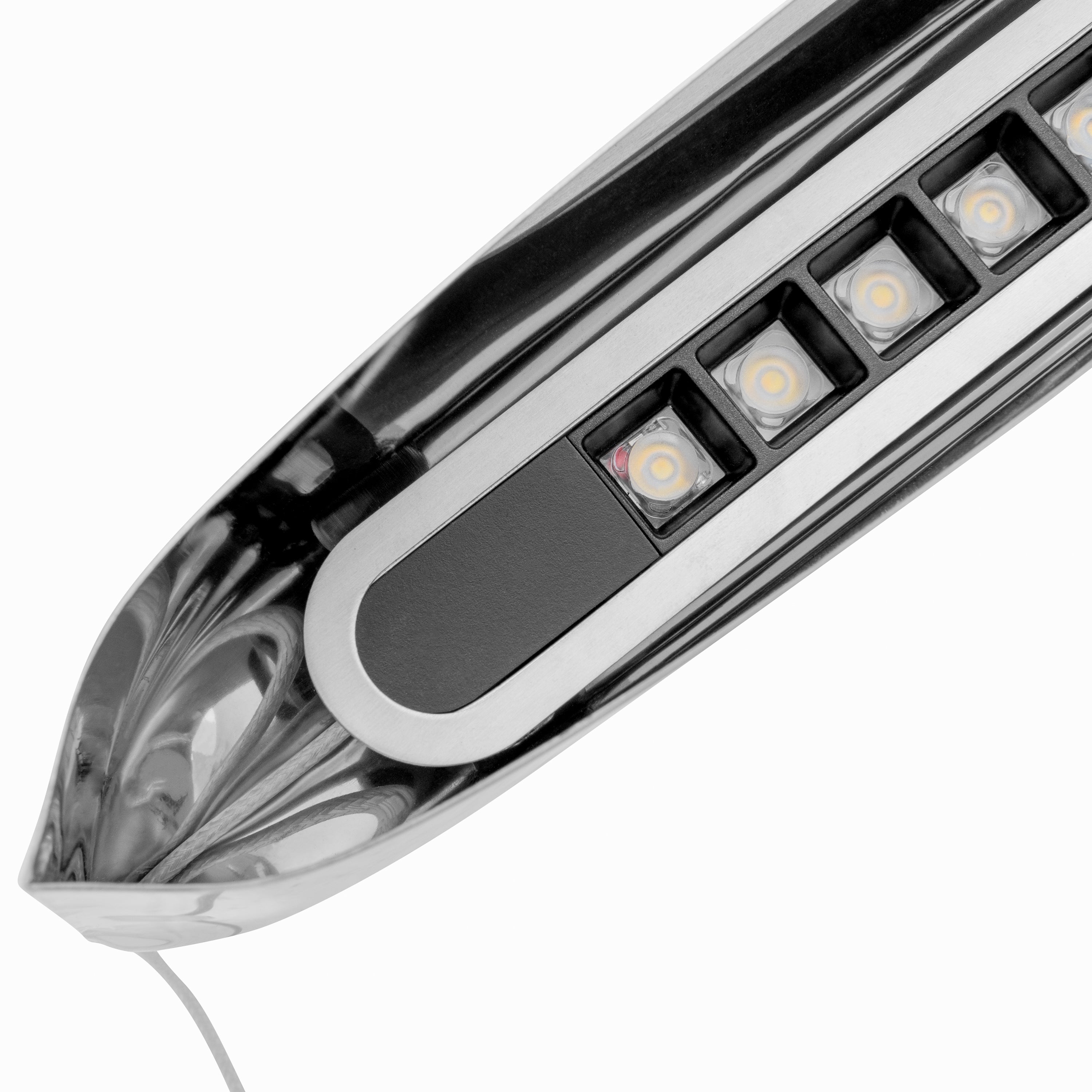 Závěsné svítidlo BLADE ocel