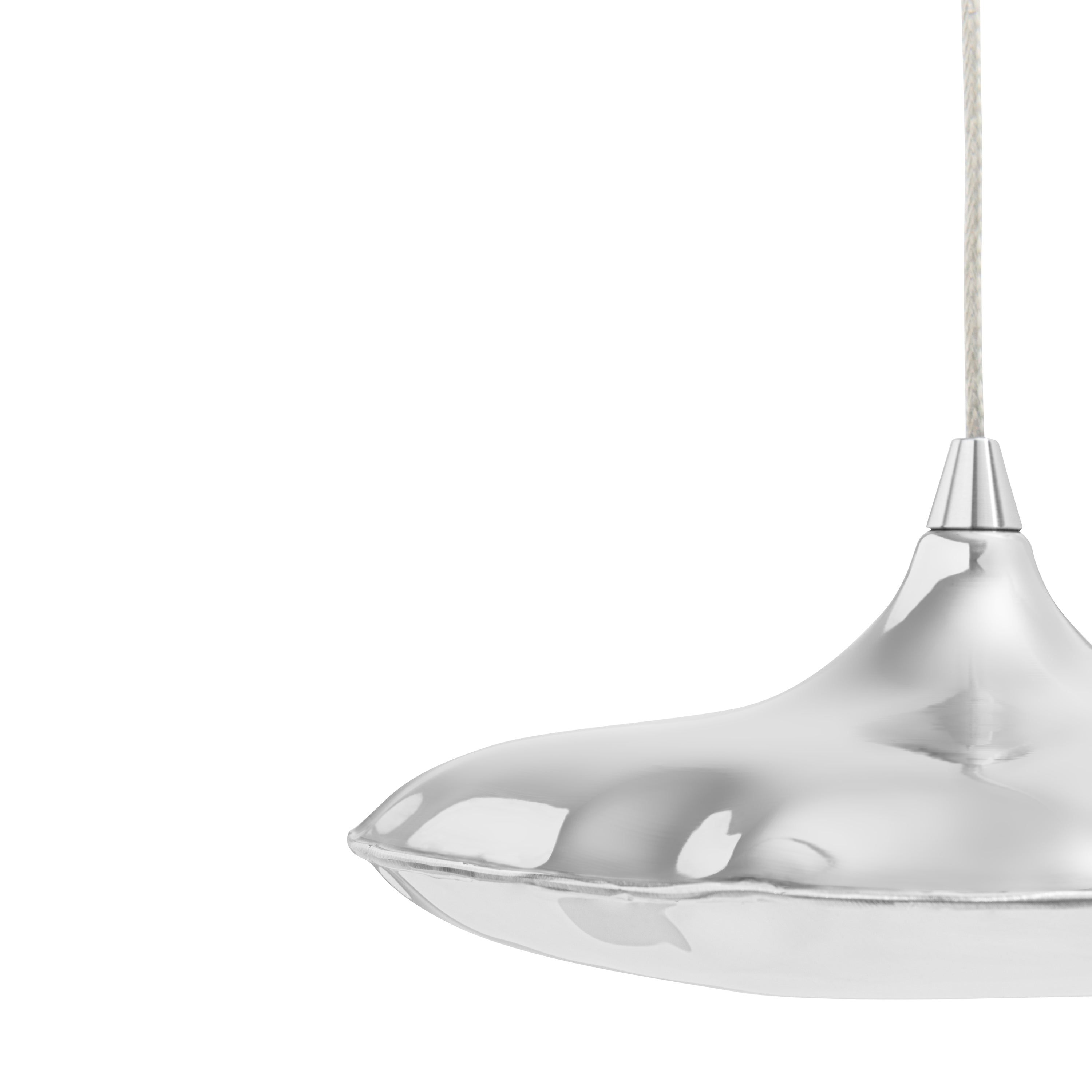 Závěsná lampa LAMPIN inox