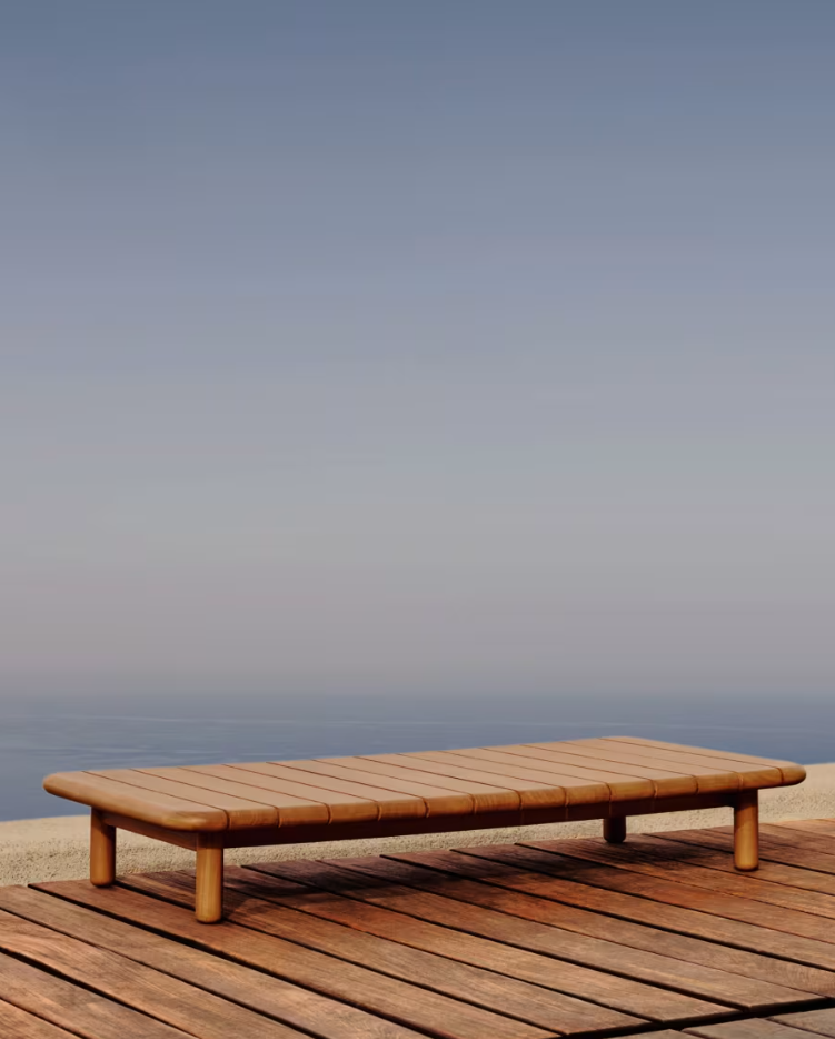 Konferenční stolek TIRANT z masivního teakového dřeva