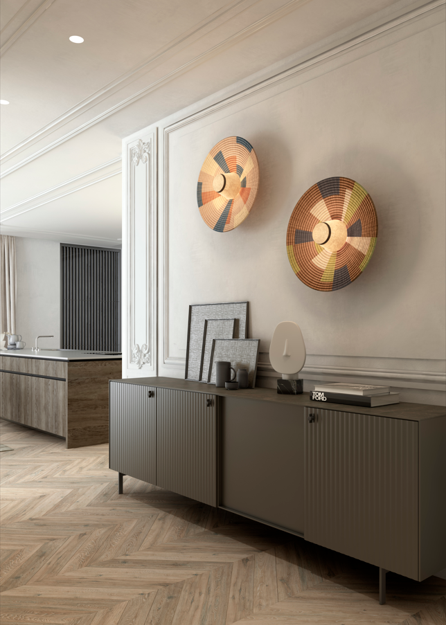 Nástěnné svítidlo PARROT pískové