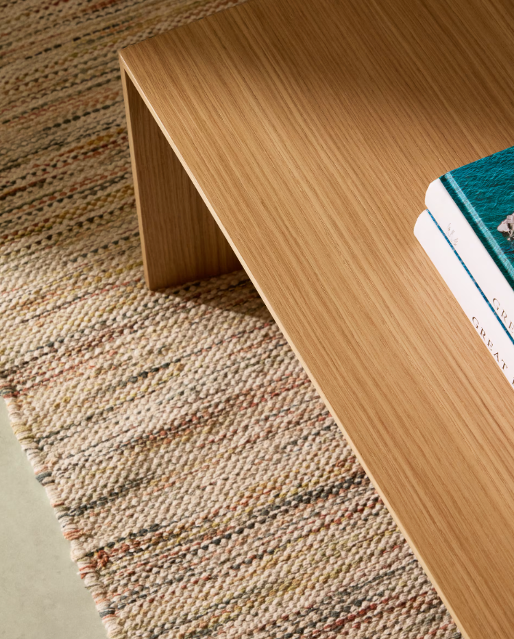 Konferenční stolek LITTO dubová dýha