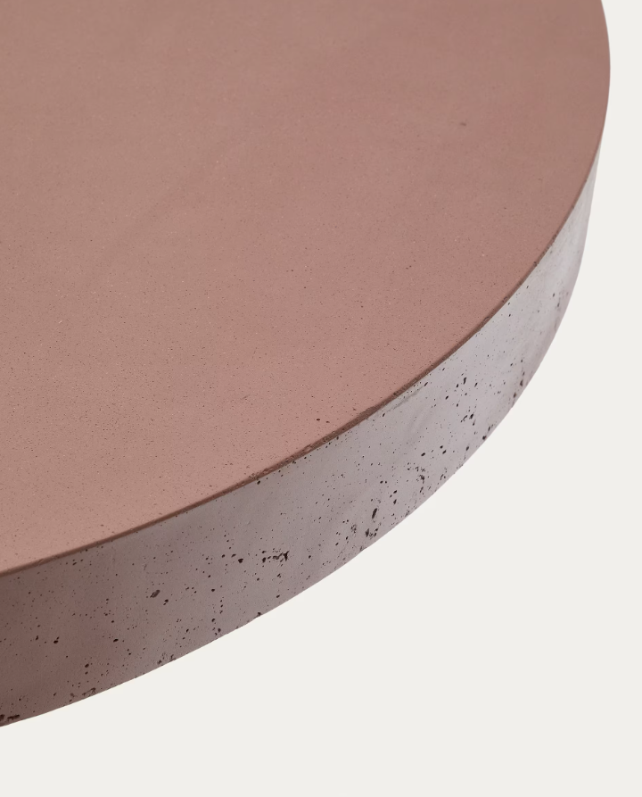 Zahradní stůl AIGUABLAVA cement v barvě terakoty