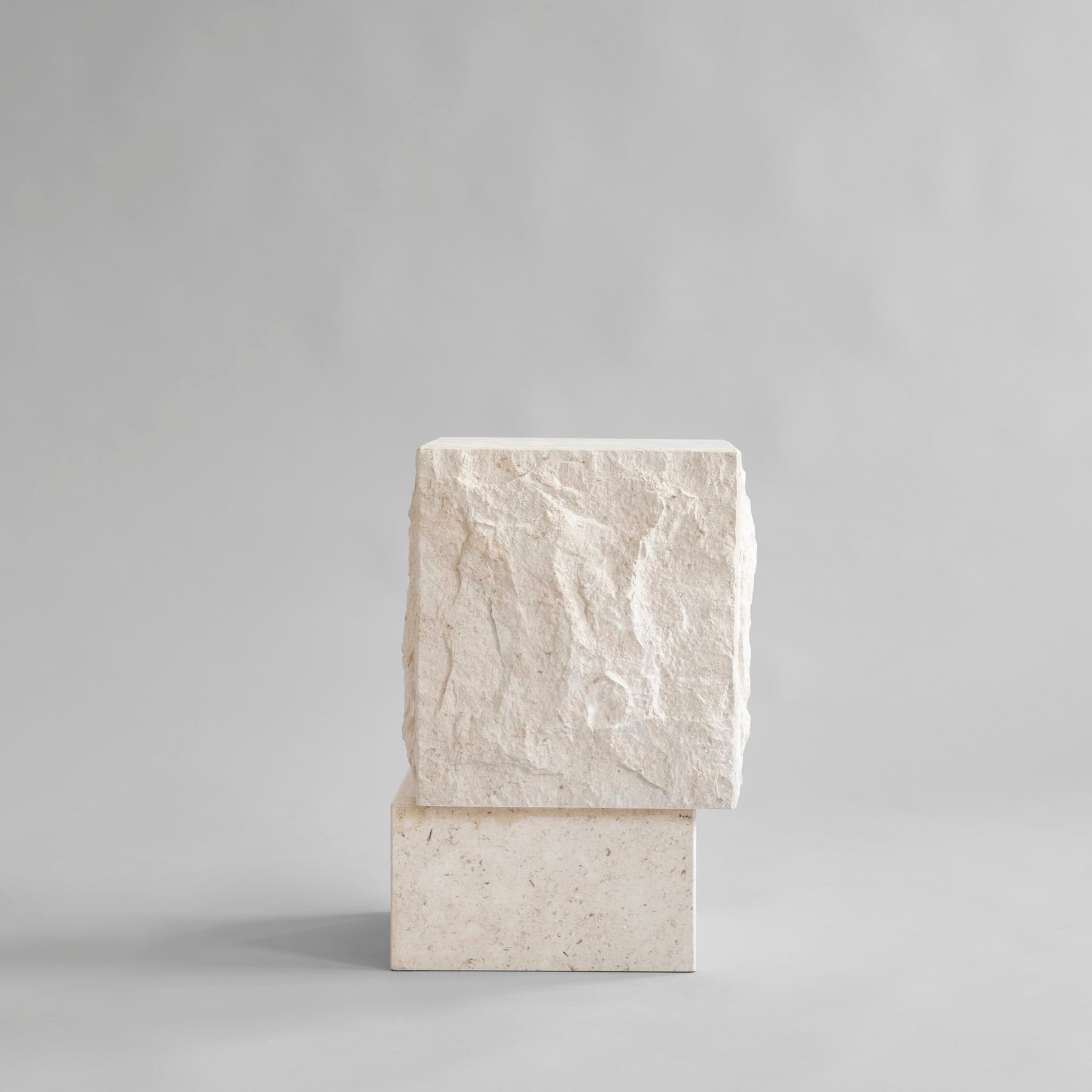 TEMPLE limestone coffee table