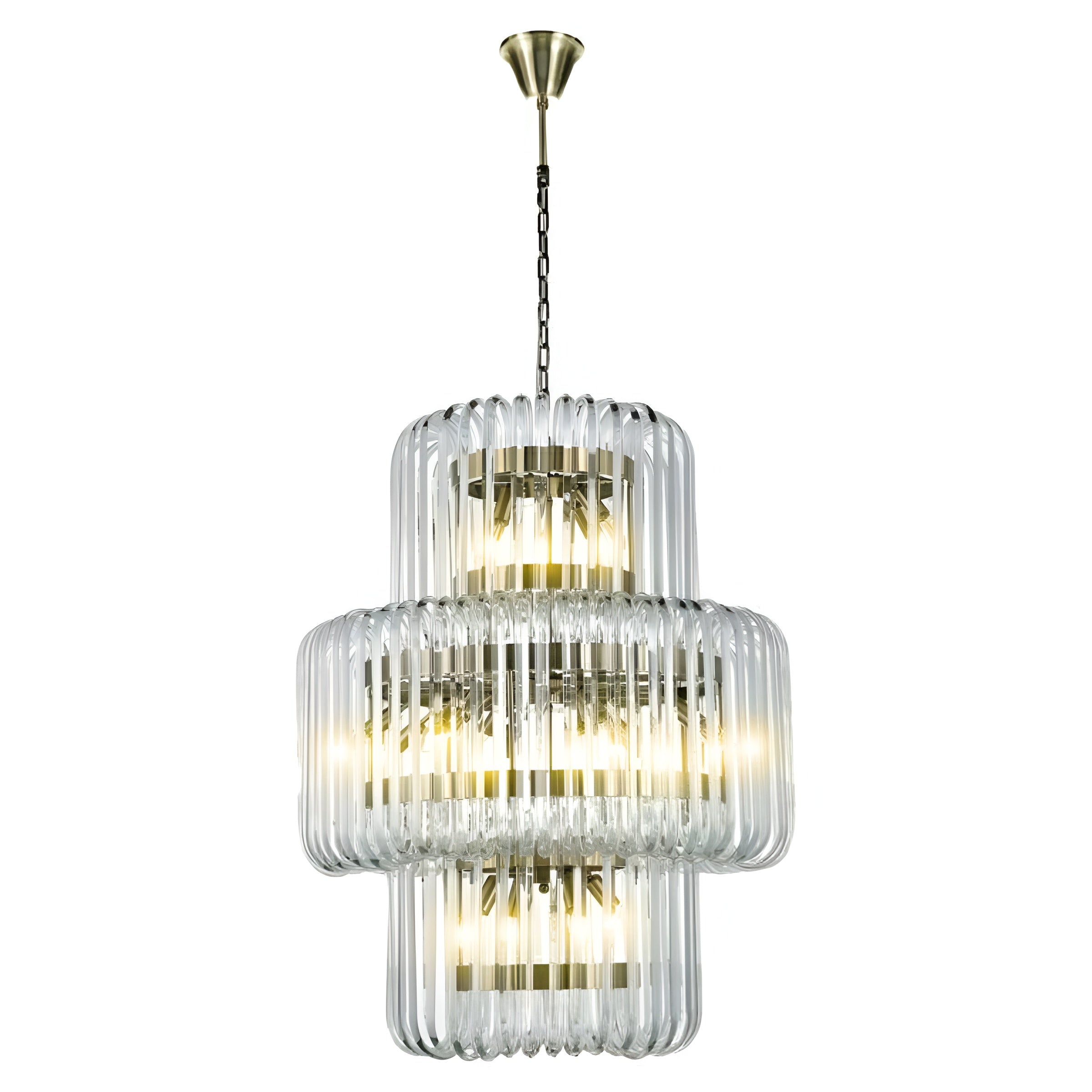 Lustr CHENNA skleněný