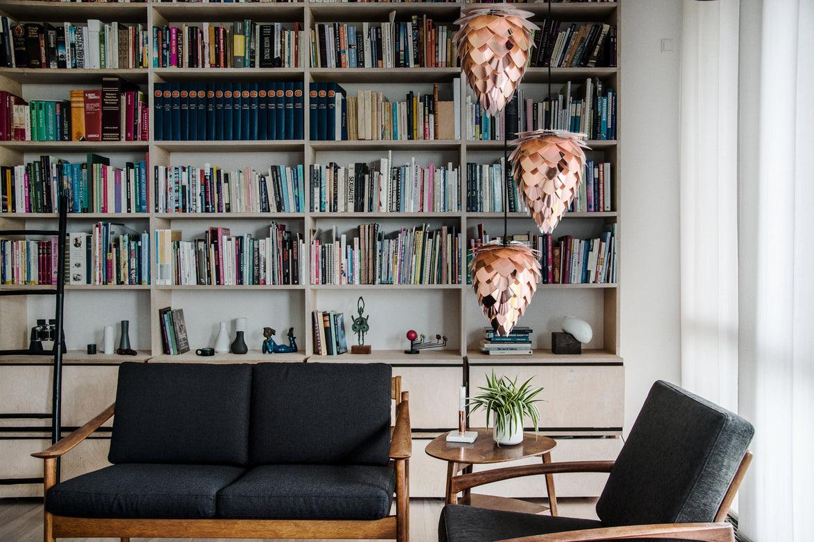 Abażur CONIA różowe złoto UMAGE Eye on Design