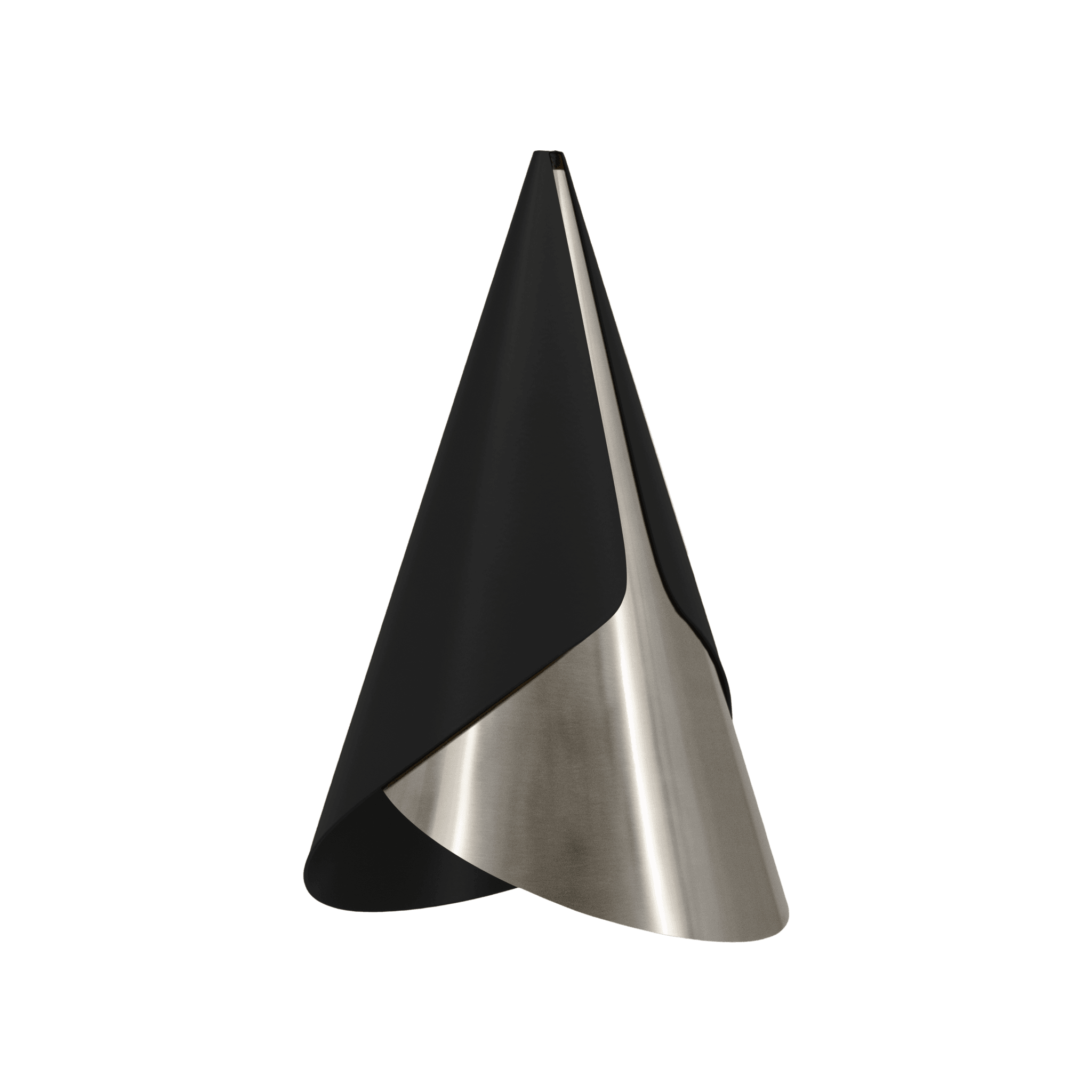 Abażur CORNET czarny ze srebrnym UMAGE Eye on Design