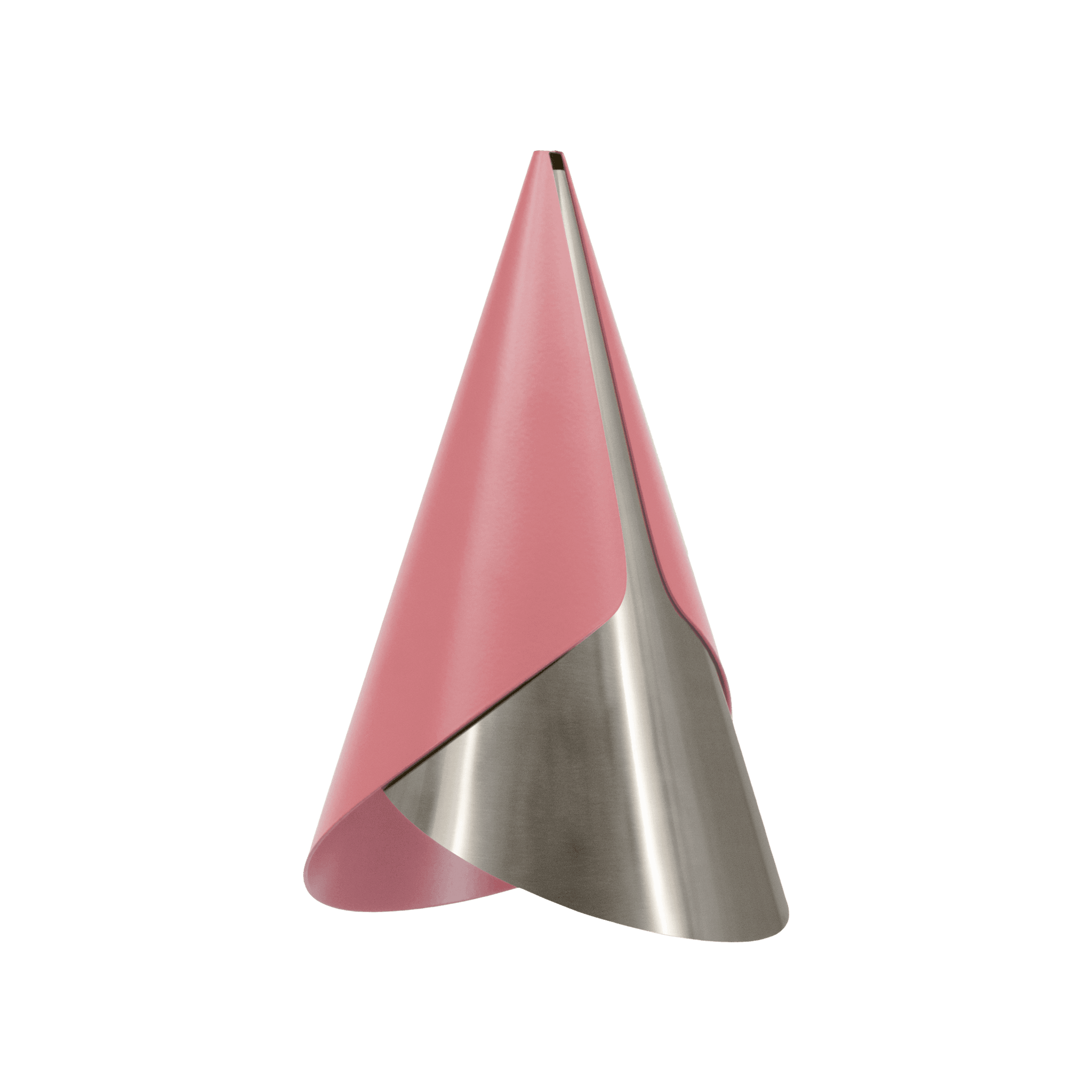 Abażur CORNET różowy ze srebrnym UMAGE Eye on Design