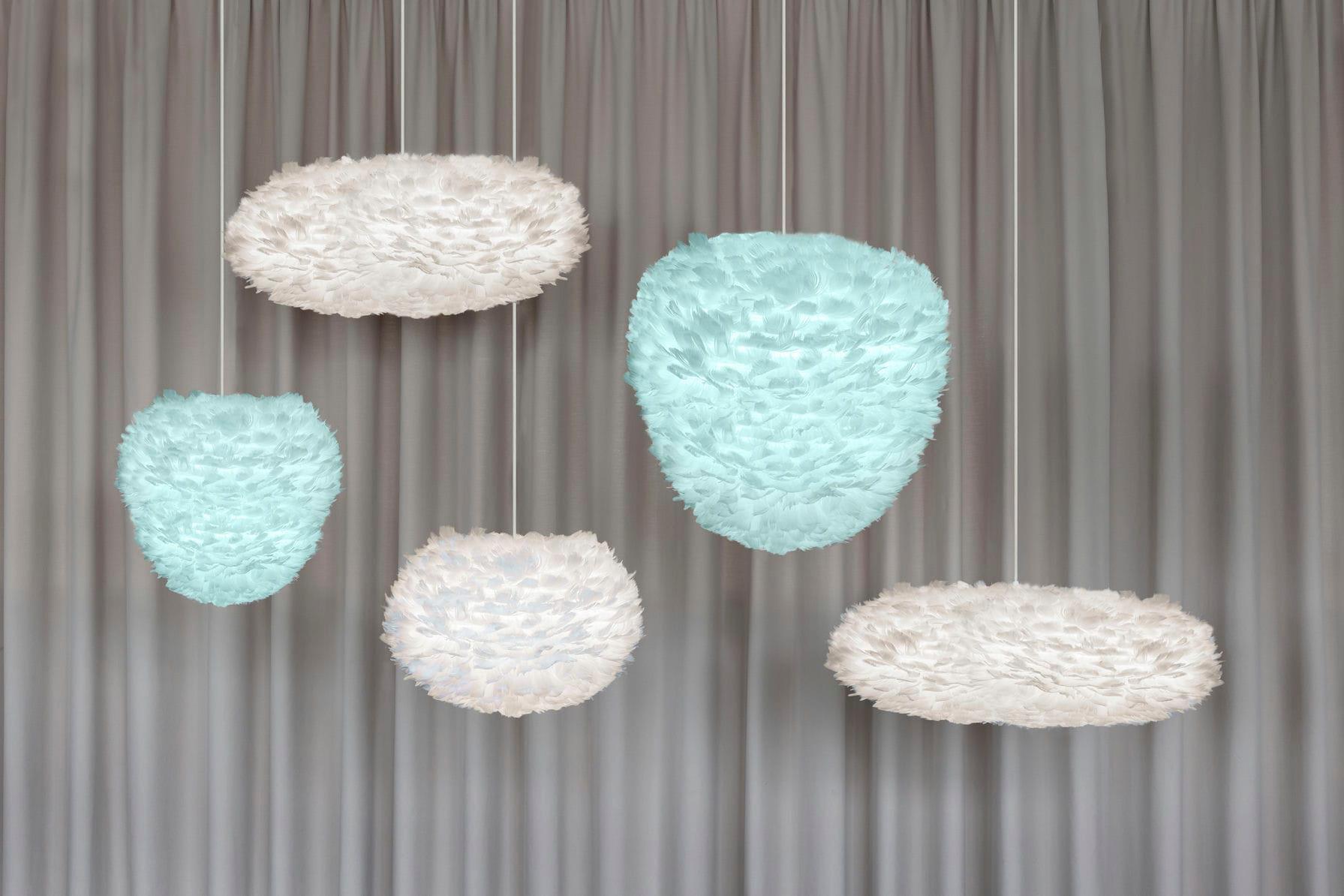 Abażur EOS EVIA błękitny UMAGE Eye on Design