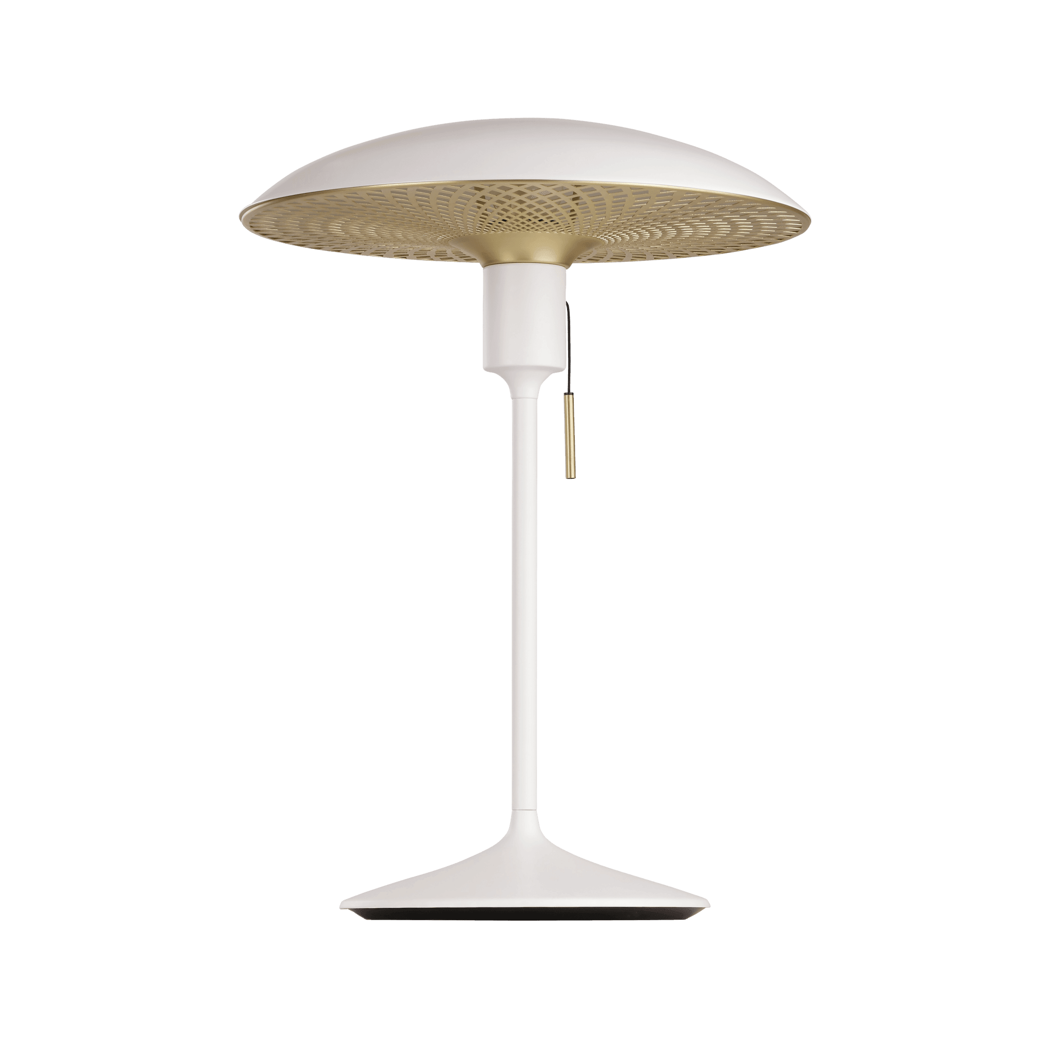 Abażur MANTA RAY biały ze złotym UMAGE Eye on Design