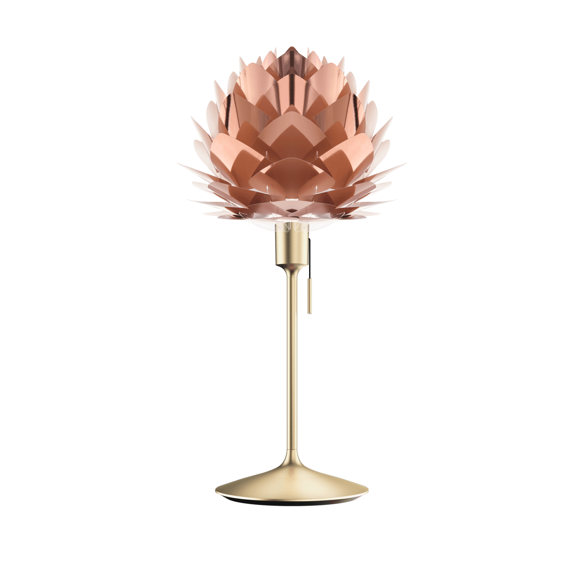 Abażur SILVIA różowe złoto UMAGE Eye on Design