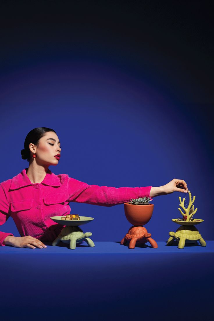 Květináč TURTLE CARRY světle šedý