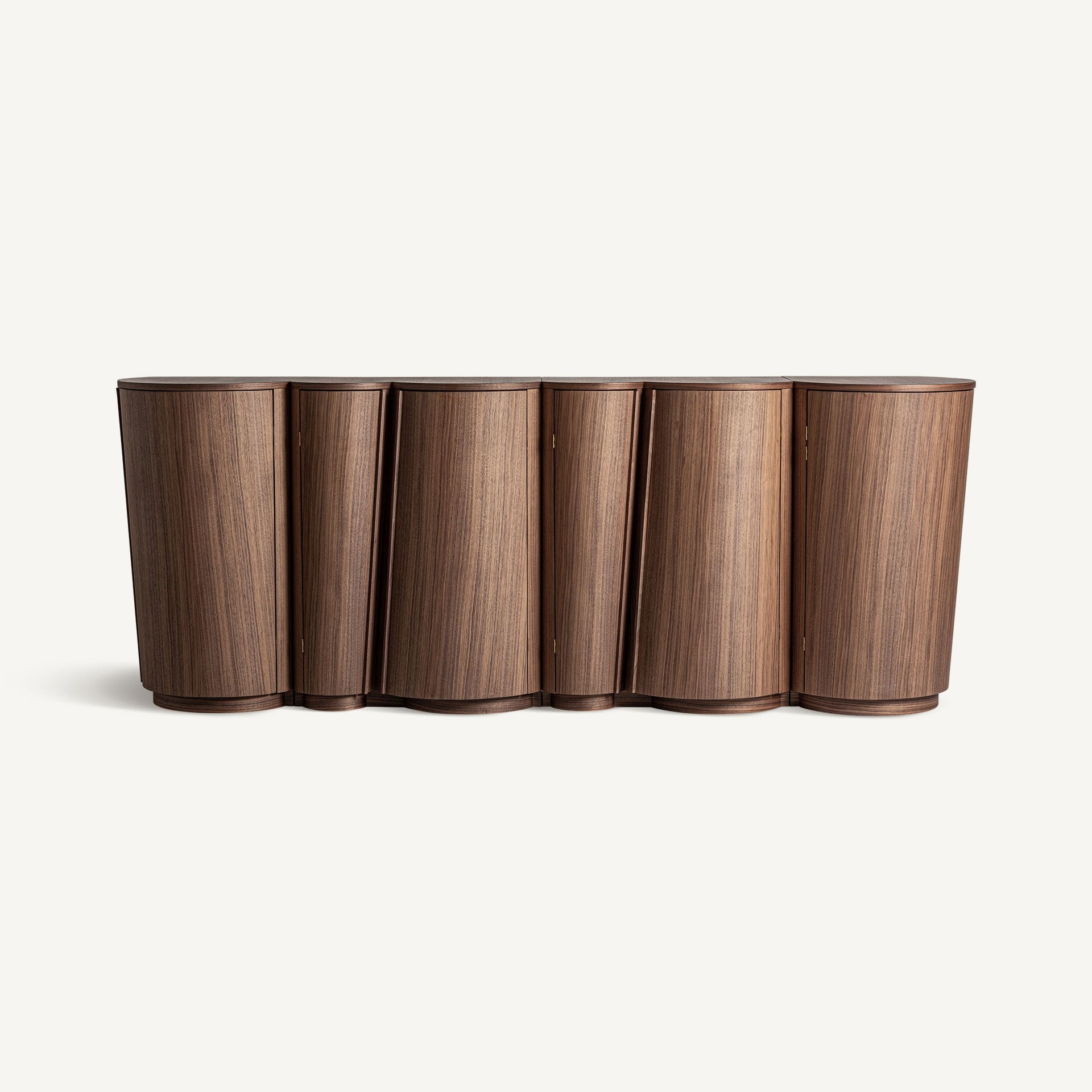 GIFHORN Chest of Drawers in Walnut Finish