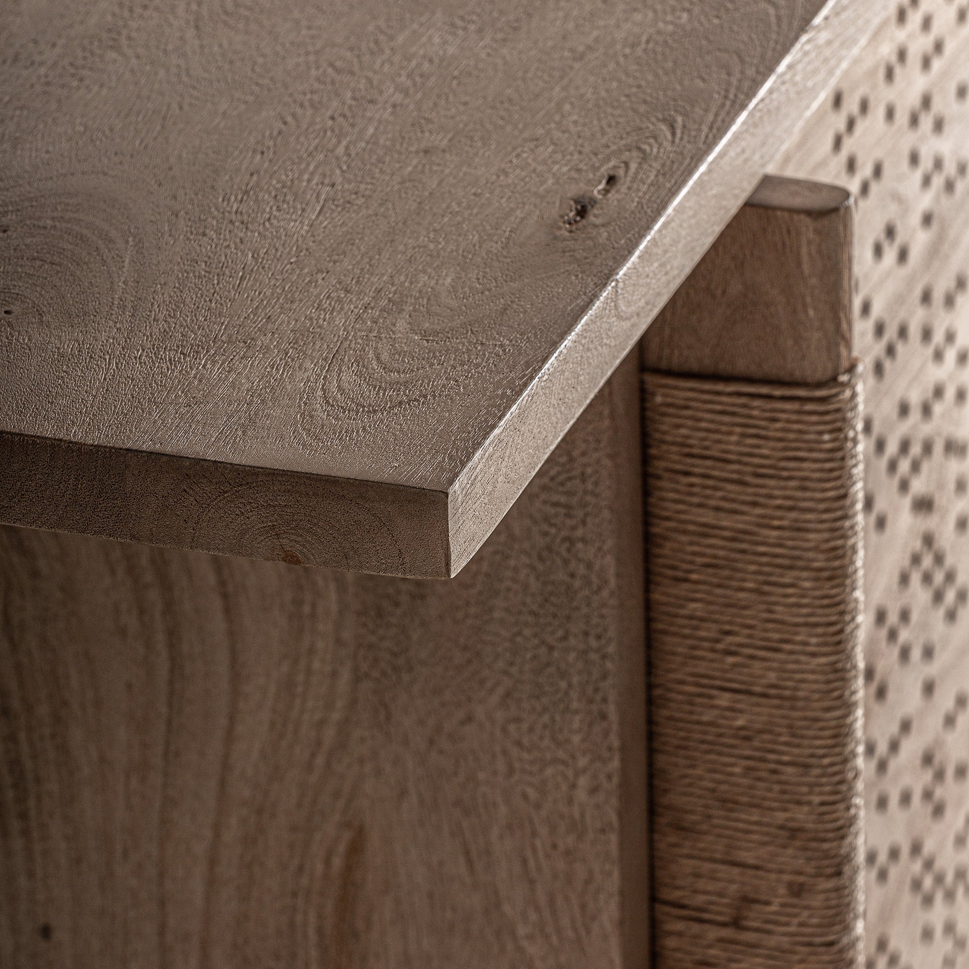 Komoda JACQUARD z mangového dřeva