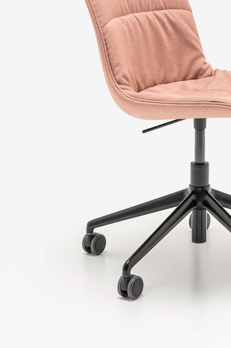 Krzesło obrotowe BALTIC 2 SOFT DUO regulowana podstawa do jadalni – styl nowoczesny