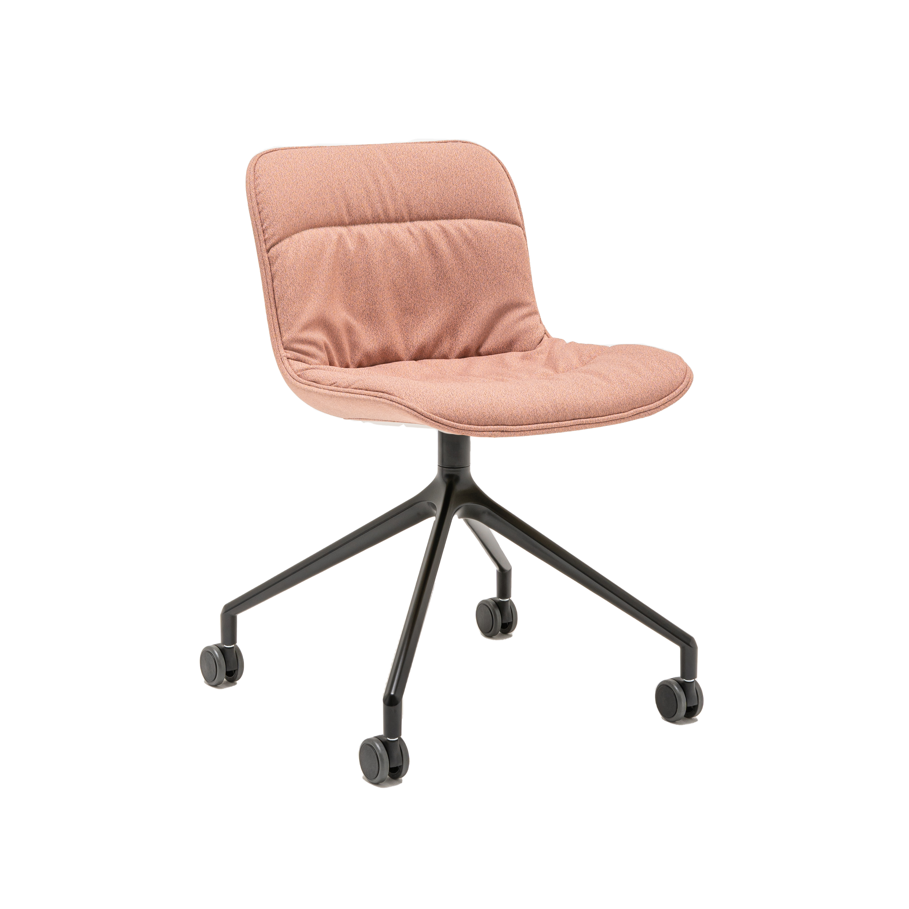 Krzesło obrotowe BALTIC 2 SOFT DUO aluminiowa podstawa z kółkami do twardej powierzchni – .mdd