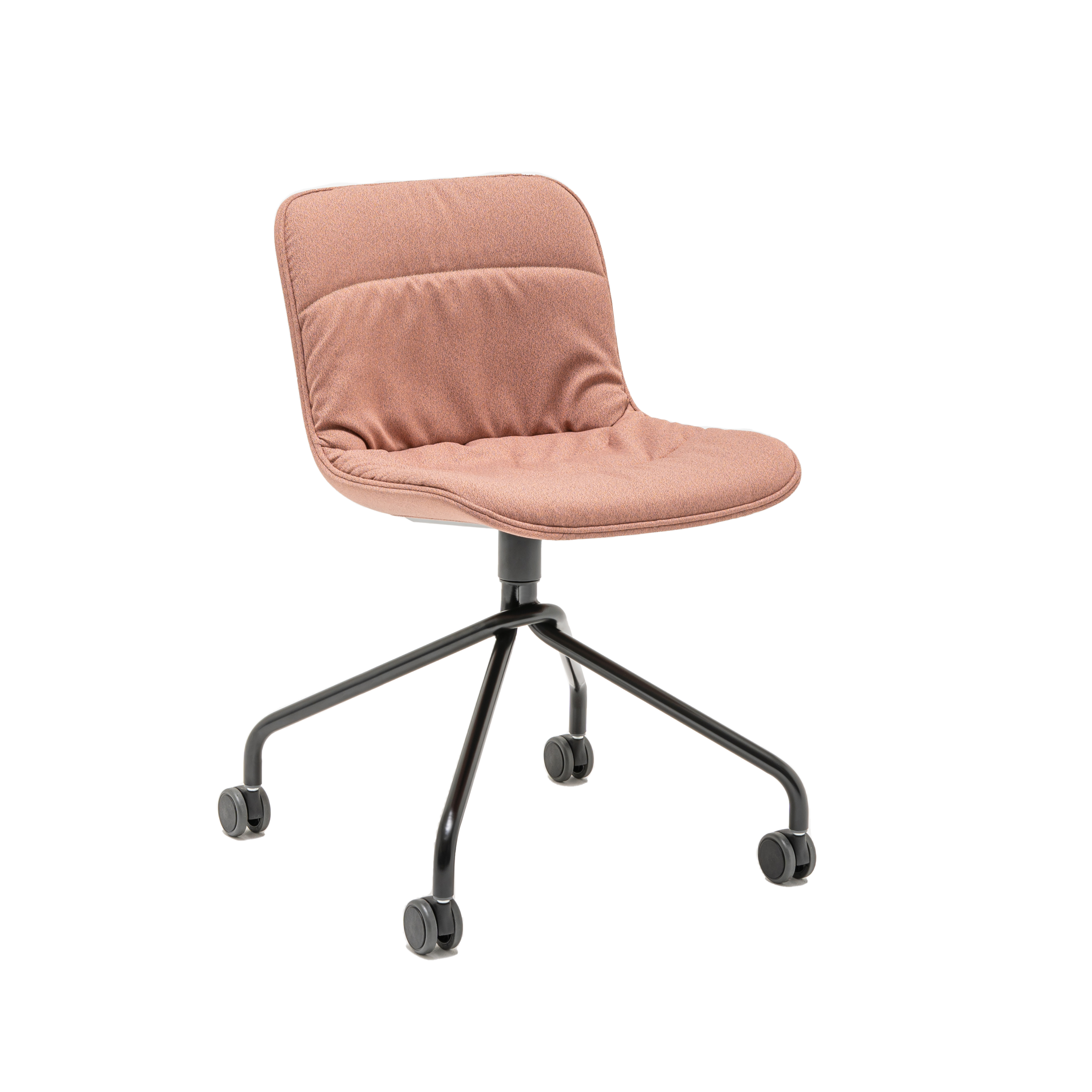 Krzesło obrotowe BALTIC 2 SOFT DUO metalowa podstawa z kółkami do miękkiej powierzchni – .mdd