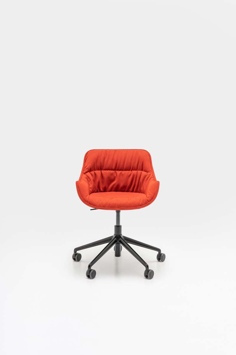 Krzesło obrotowe BALTIC SOFT DUO regulowana podstawa do jadalni – .mdd