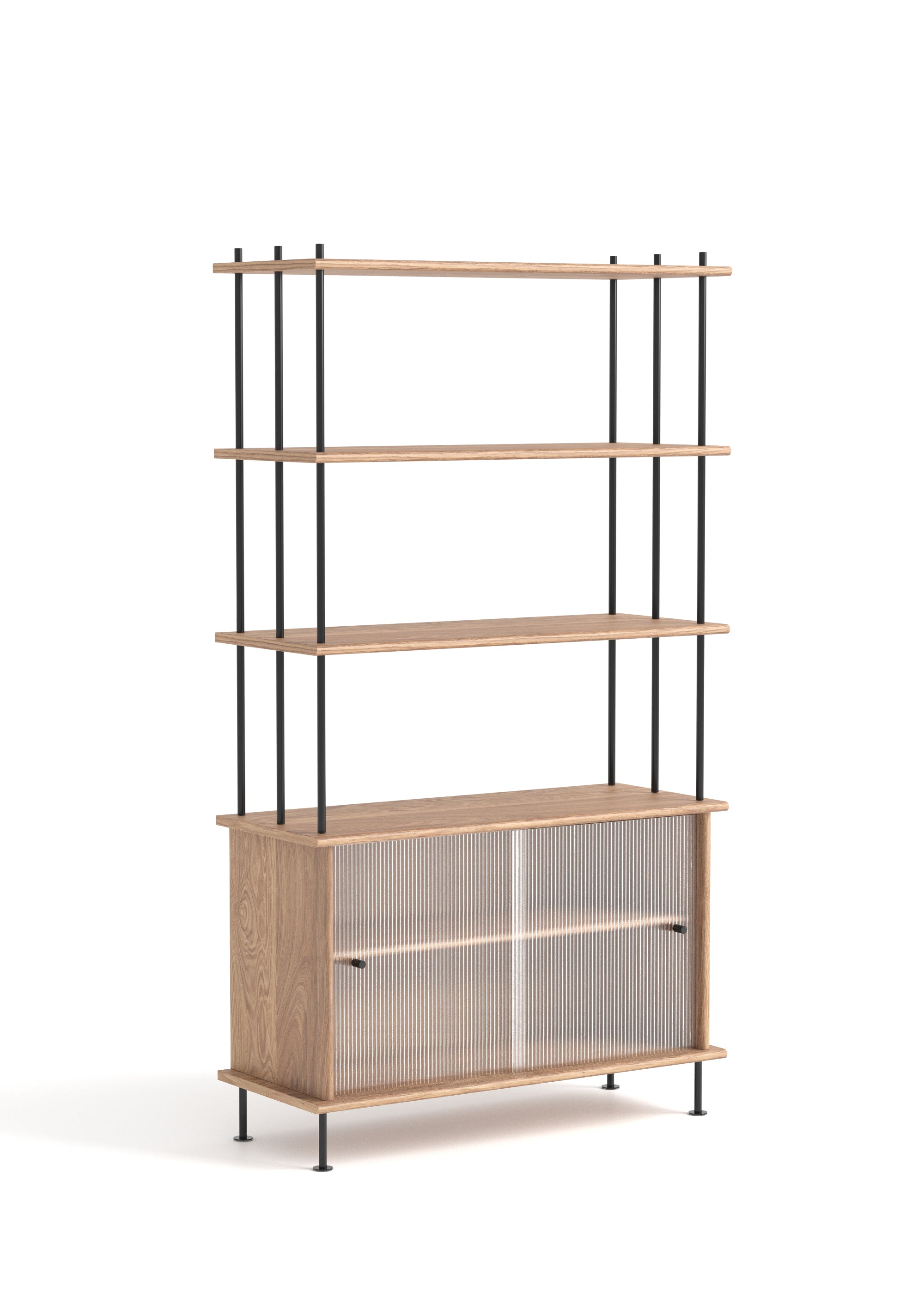 BAVA 100 Oak Wood Cabinet