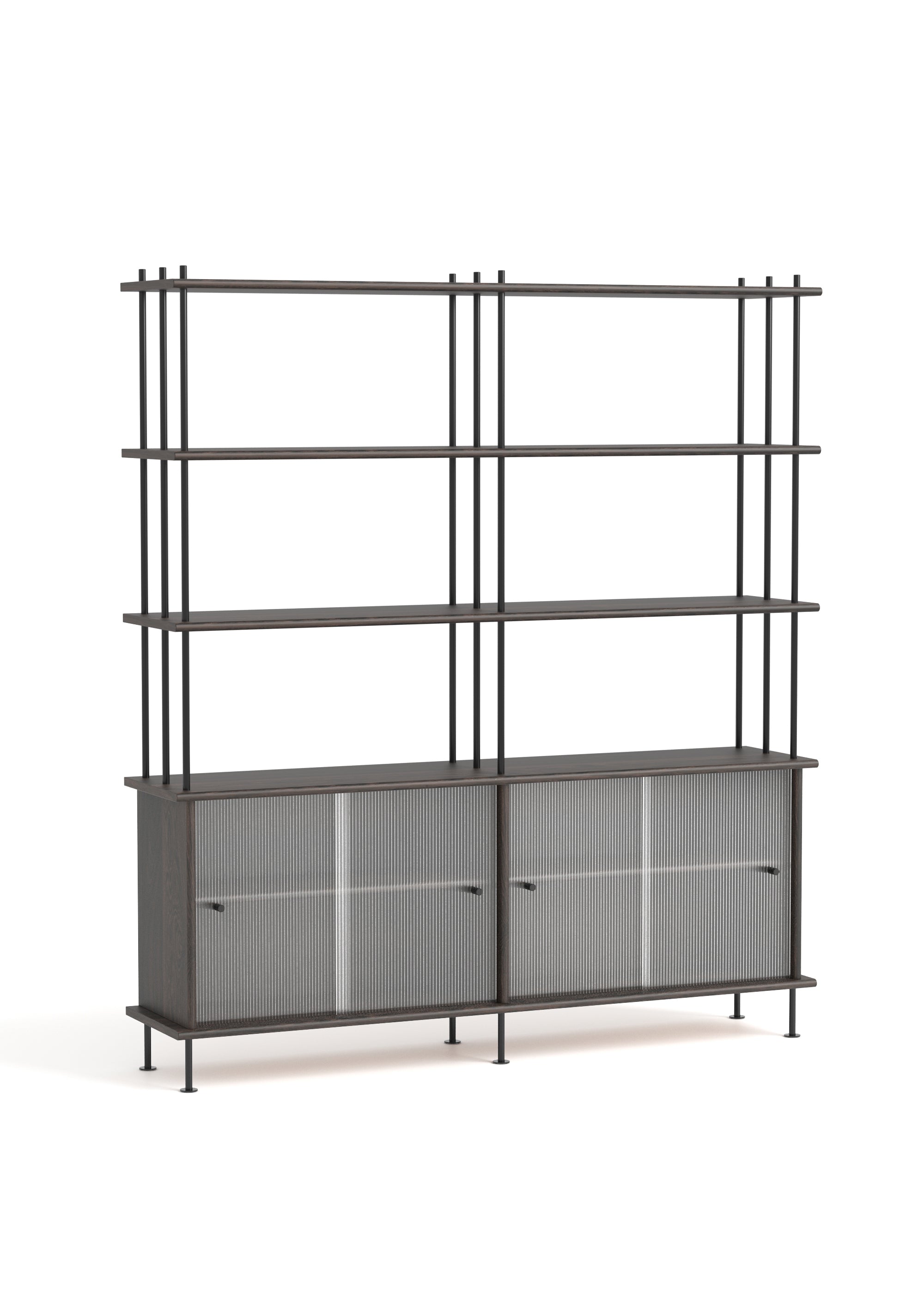 BAVA 160 Cabinet in Ebony Oak Wood