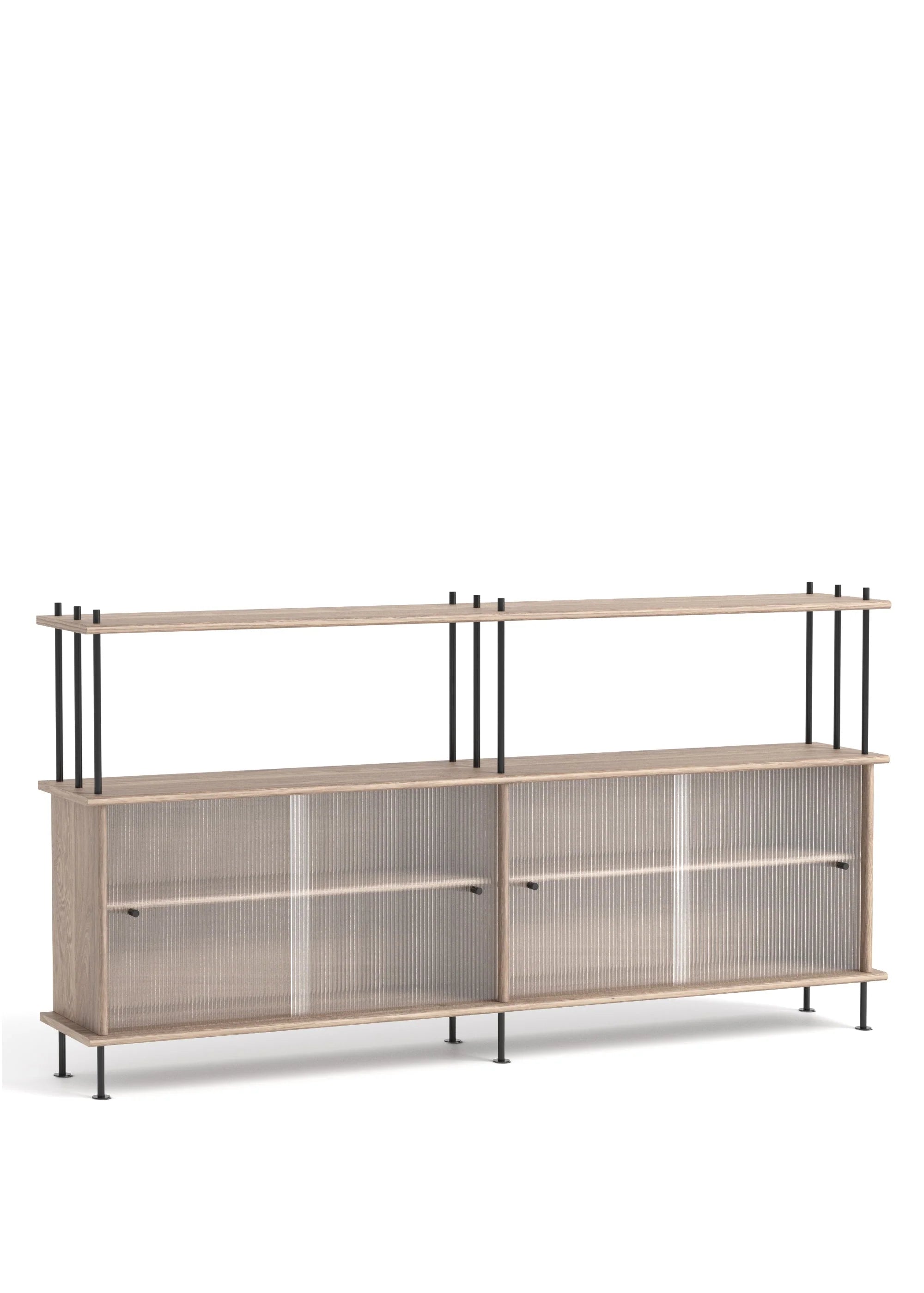 Skříňka BAVA 200 bělené dubové dřevo