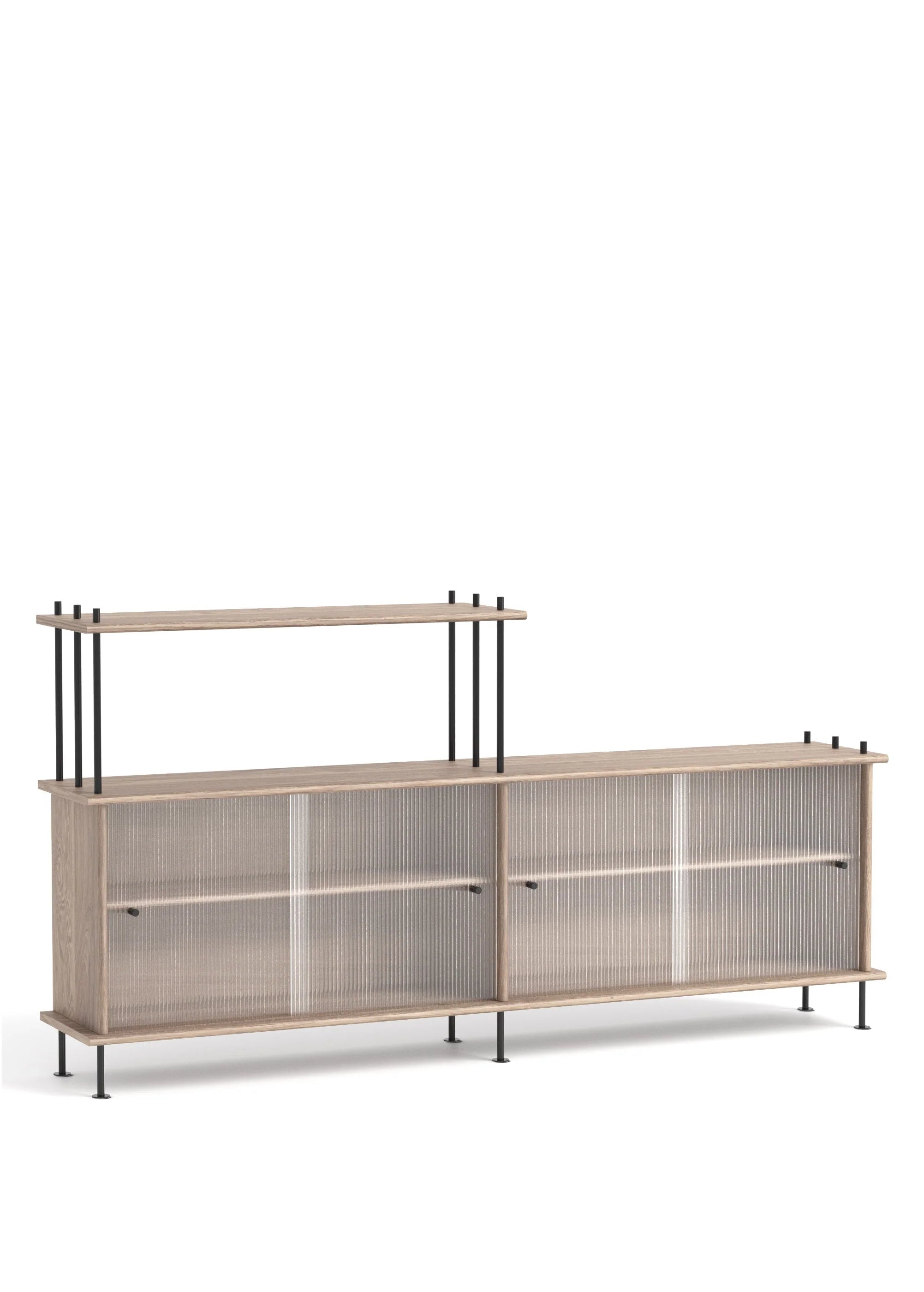 Skříňka BAVA 200 bělené dubové dřevo