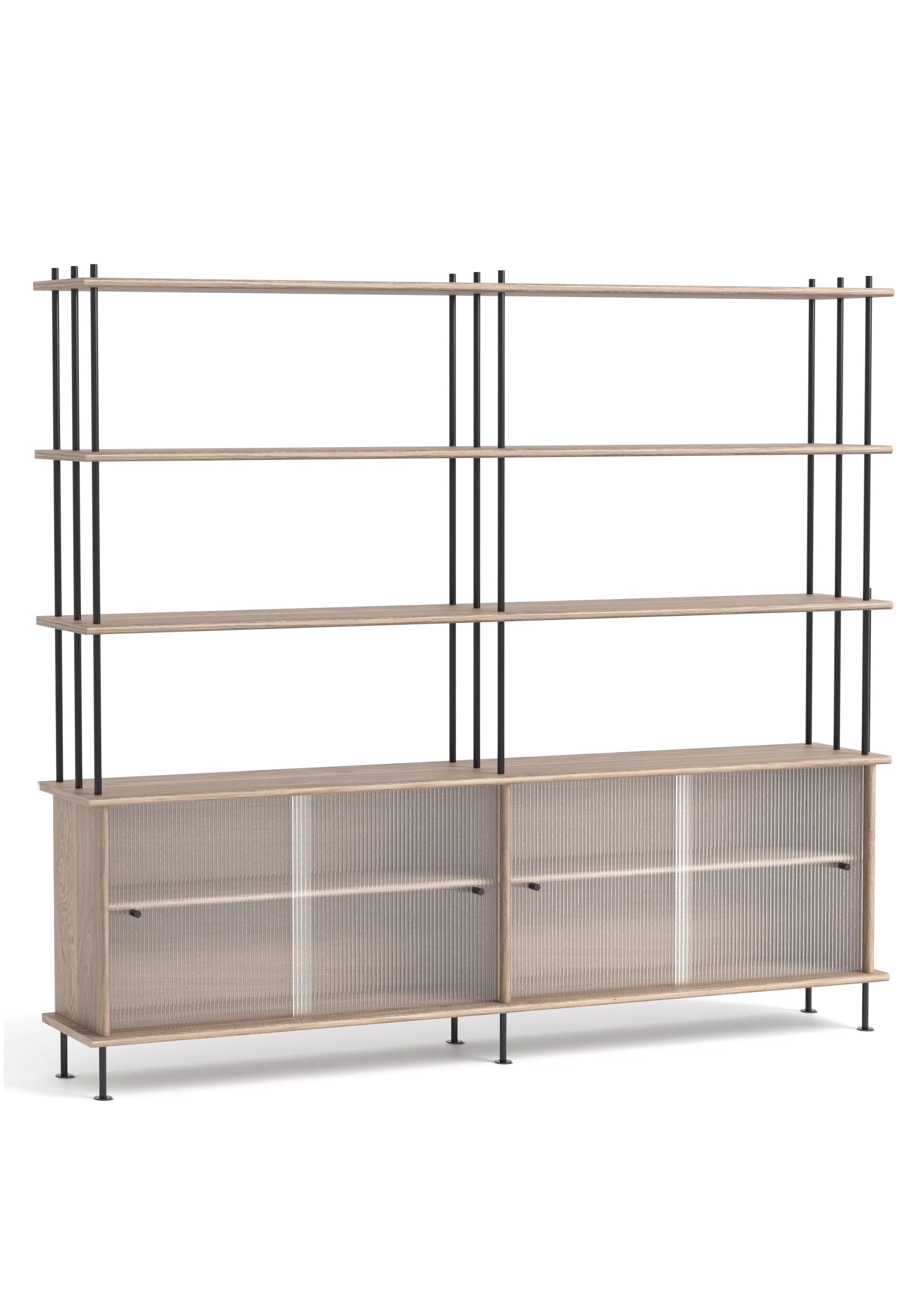 Skříňka BAVA 200 bělené dubové dřevo