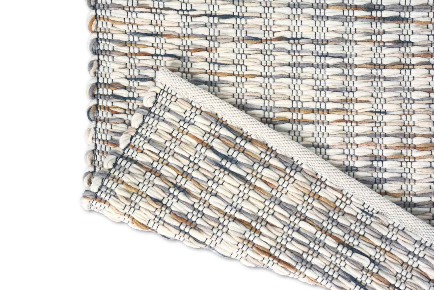 Koberec GRAIN bílo-bežový