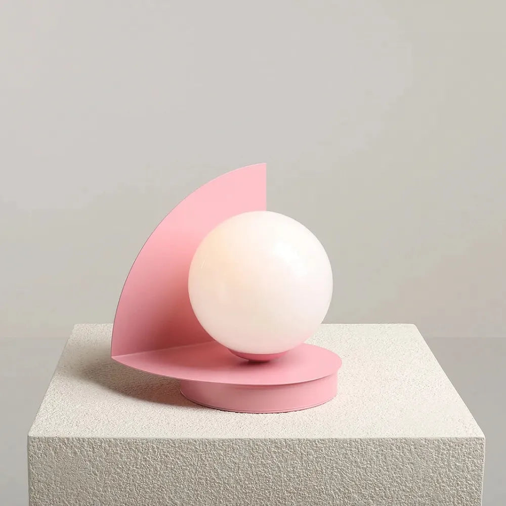 Loop pink table lamp