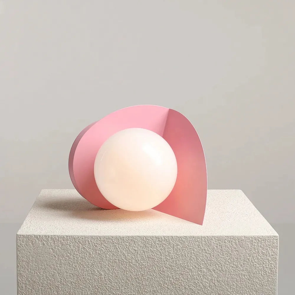 Loop pink table lamp