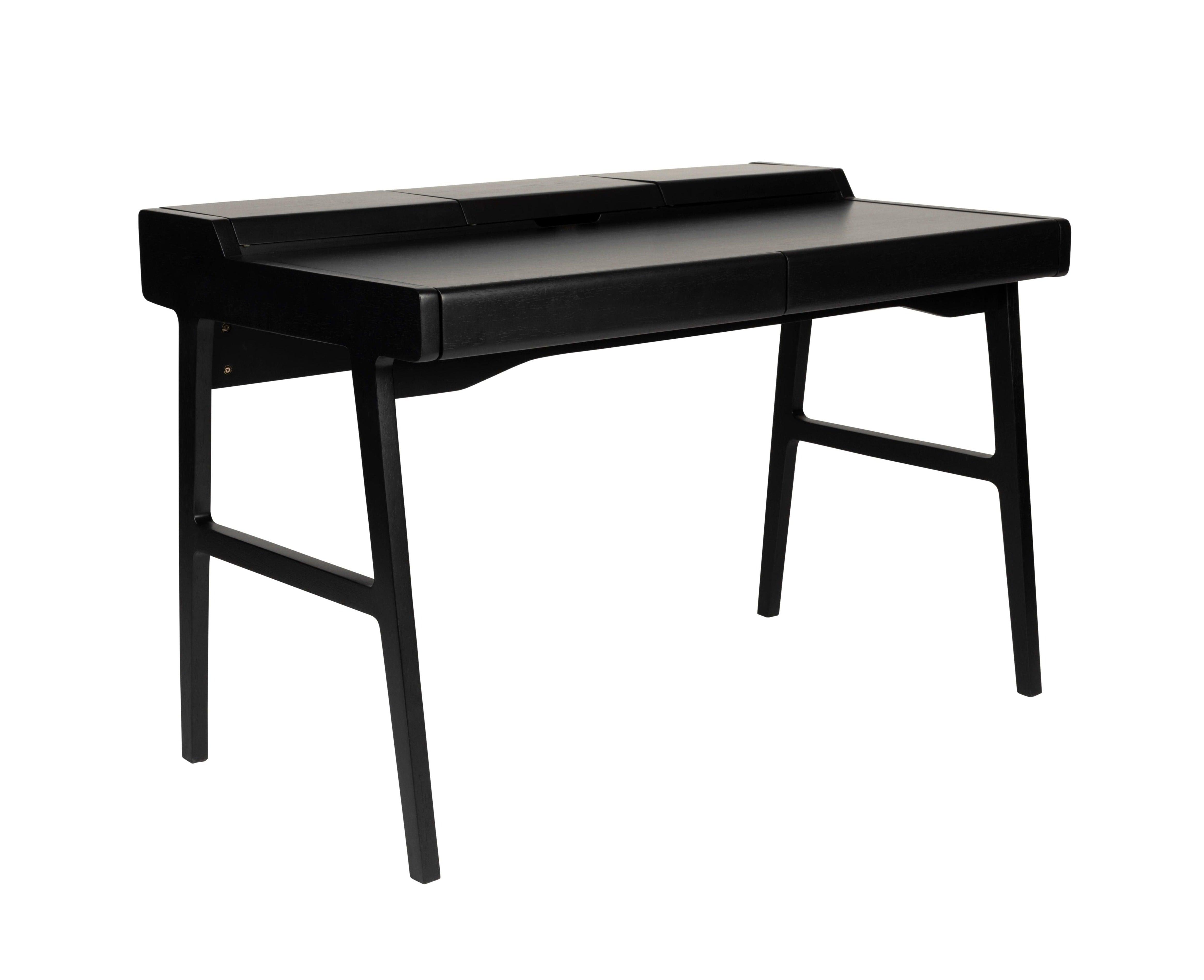 Biurko KAAT czarne drewno Zuiver Eye on Design