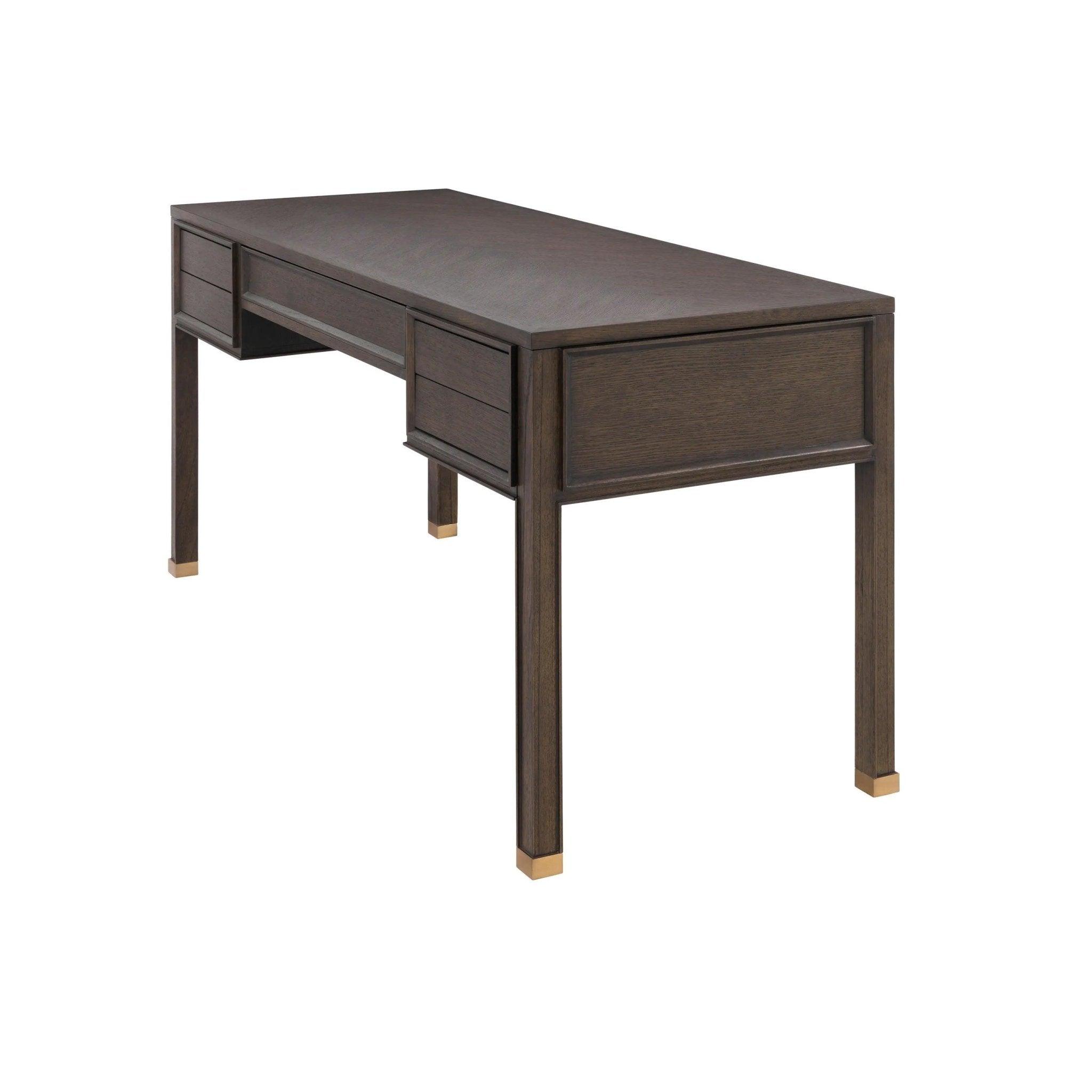 Biurko MELCHIOR brązowy fornir dębowy Eichholtz Eye on Design