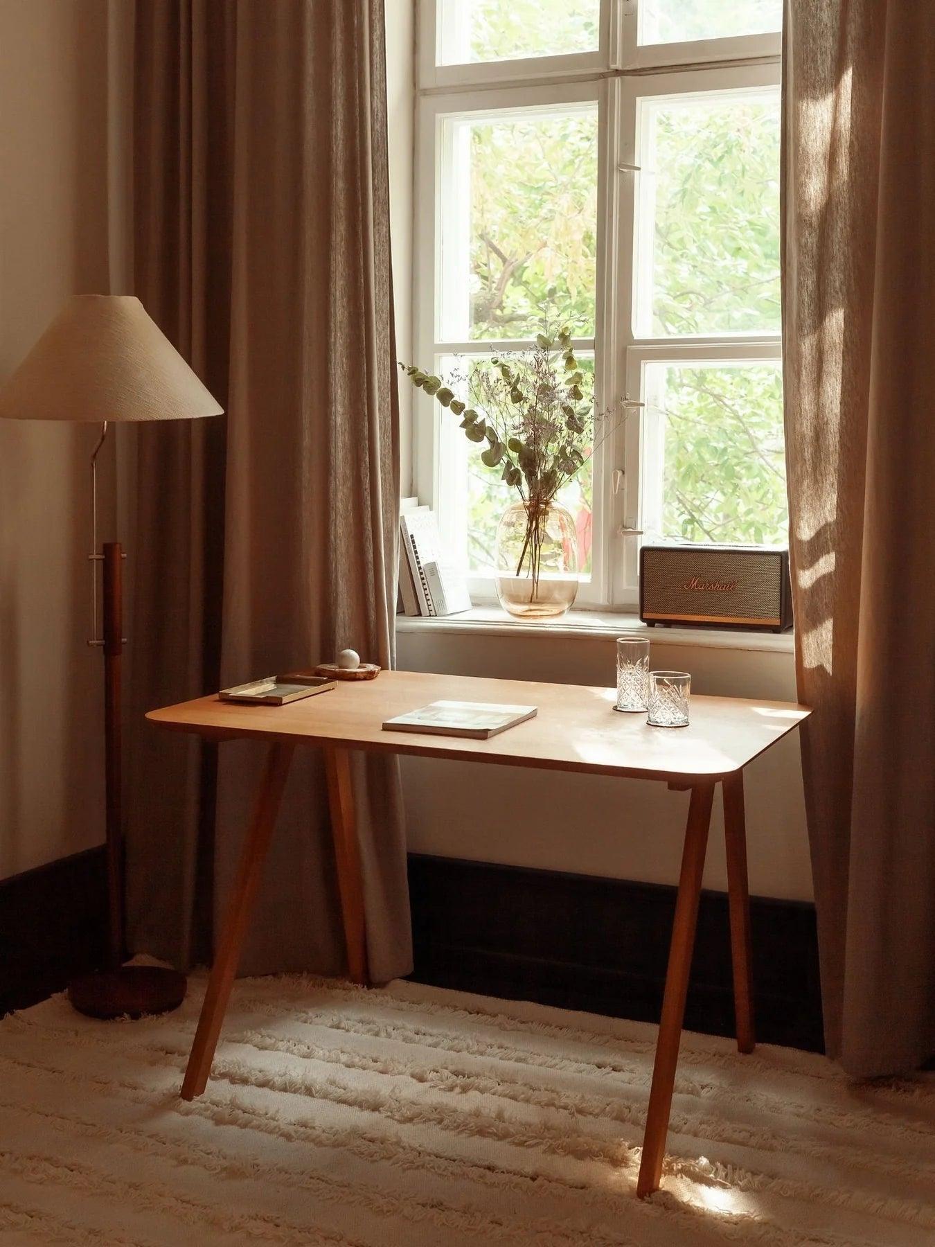 Biurko MINIMALIST drewno dębowe 366 concept Eye on Design