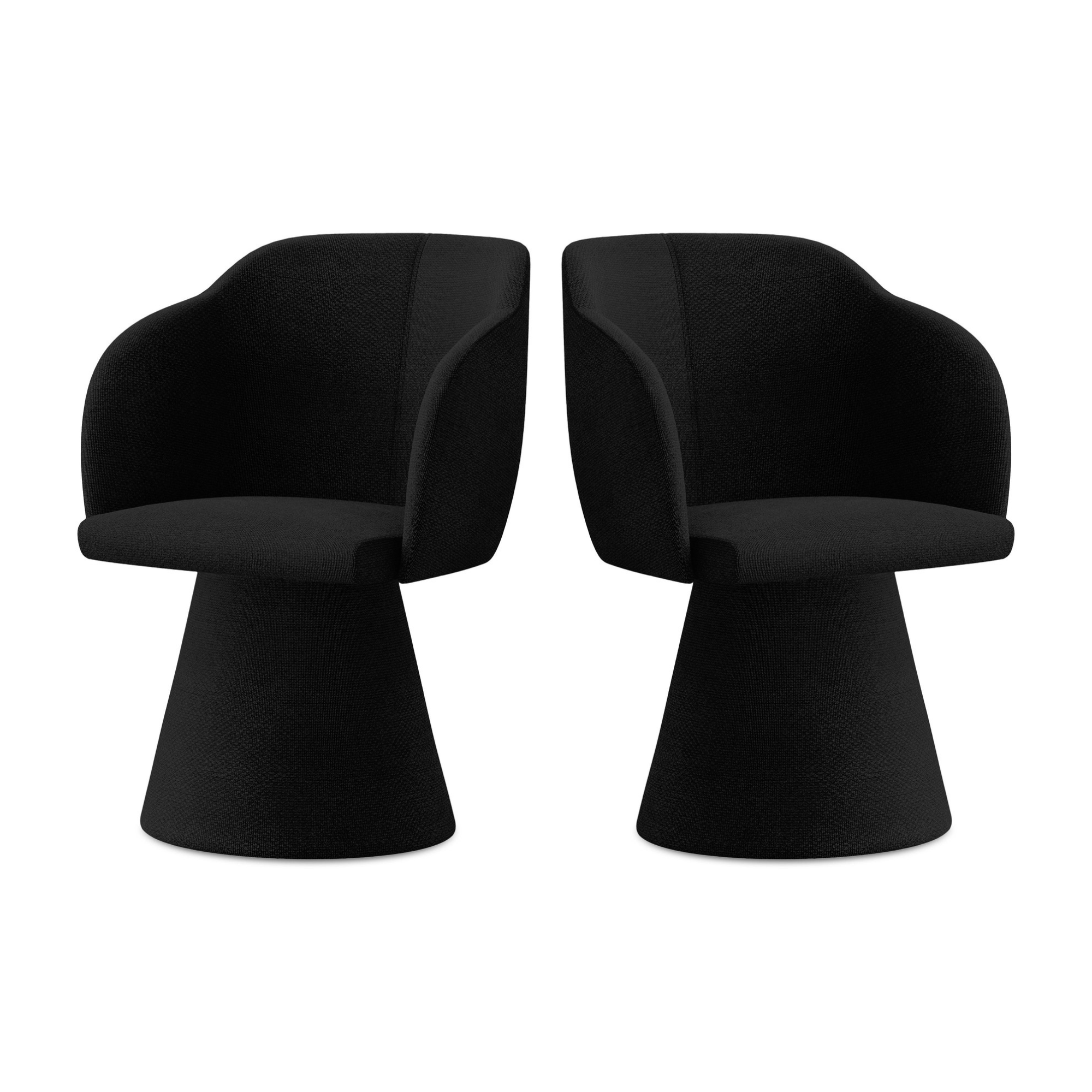 KANOA Chair Black Boucle