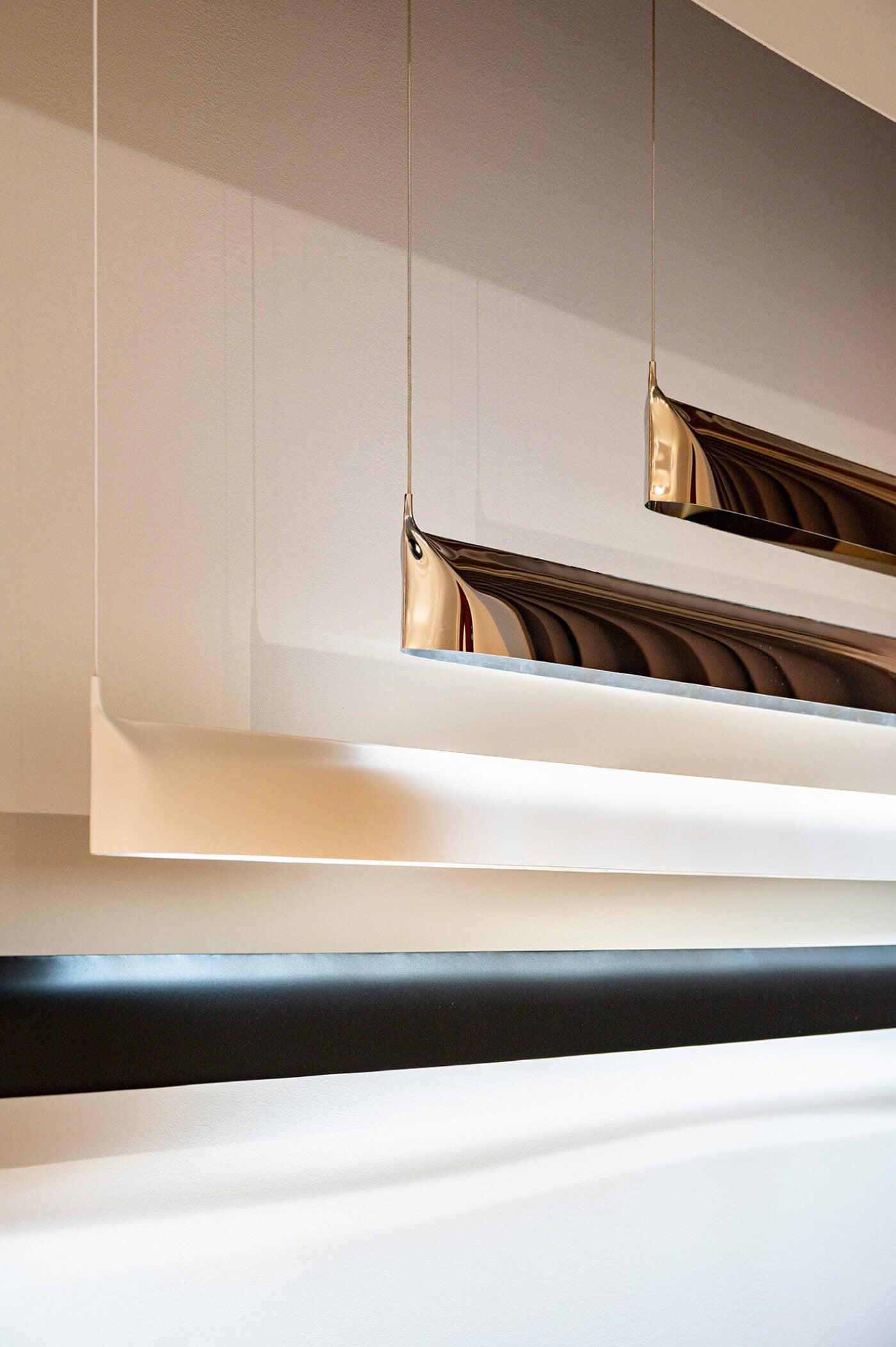 Závěsné svítidlo BLADE ocel